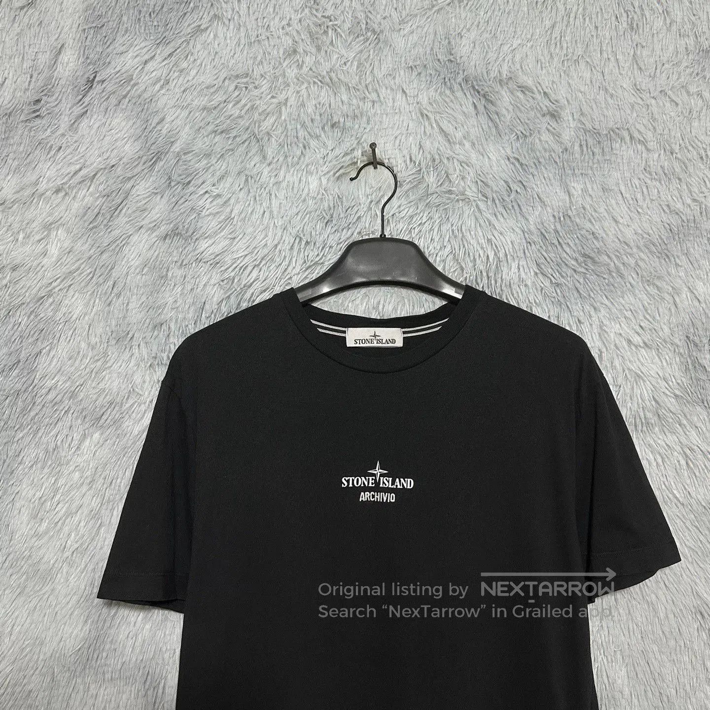 Stone Island stone island black short sleeve t-shirt. Size US XL / EU 56 / 4 - 3 Thumbnail