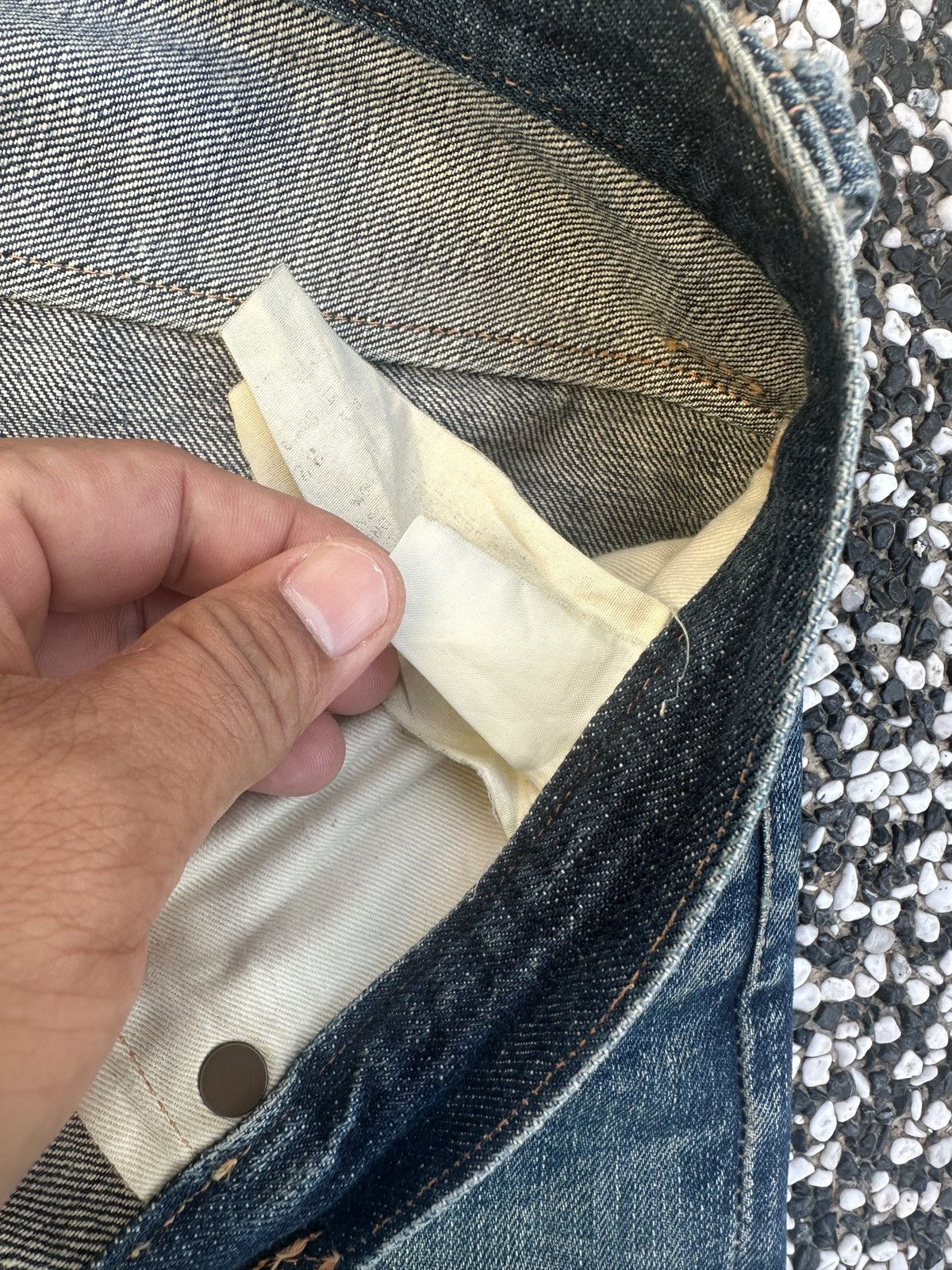 Stevenson Overall Co. Vintage Stevenson Overall Co. Selvedge Denim faded jeans Size US 34 / EU 50 - 9 Thumbnail