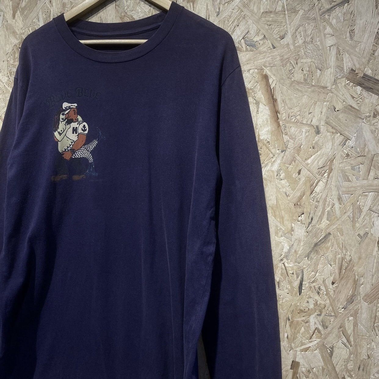 Blue Blue Japan BLUE/BLUE Long Sleeve T Shirts Size US XL / EU 56 / 4 - 3 Thumbnail