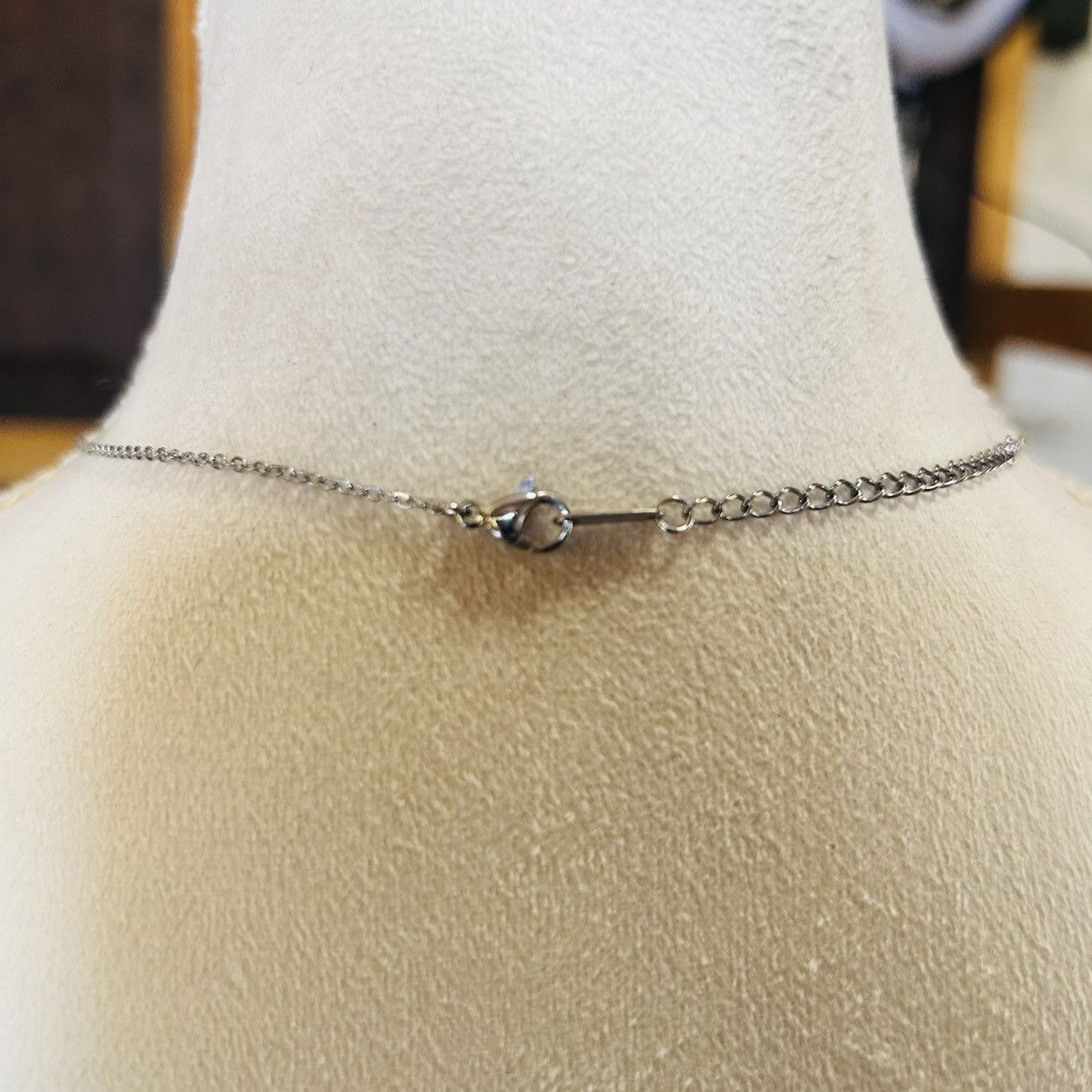 Handmade Handcrafted vintage bead drop pendant on chain necklace Size ONE SIZE - 5 Thumbnail