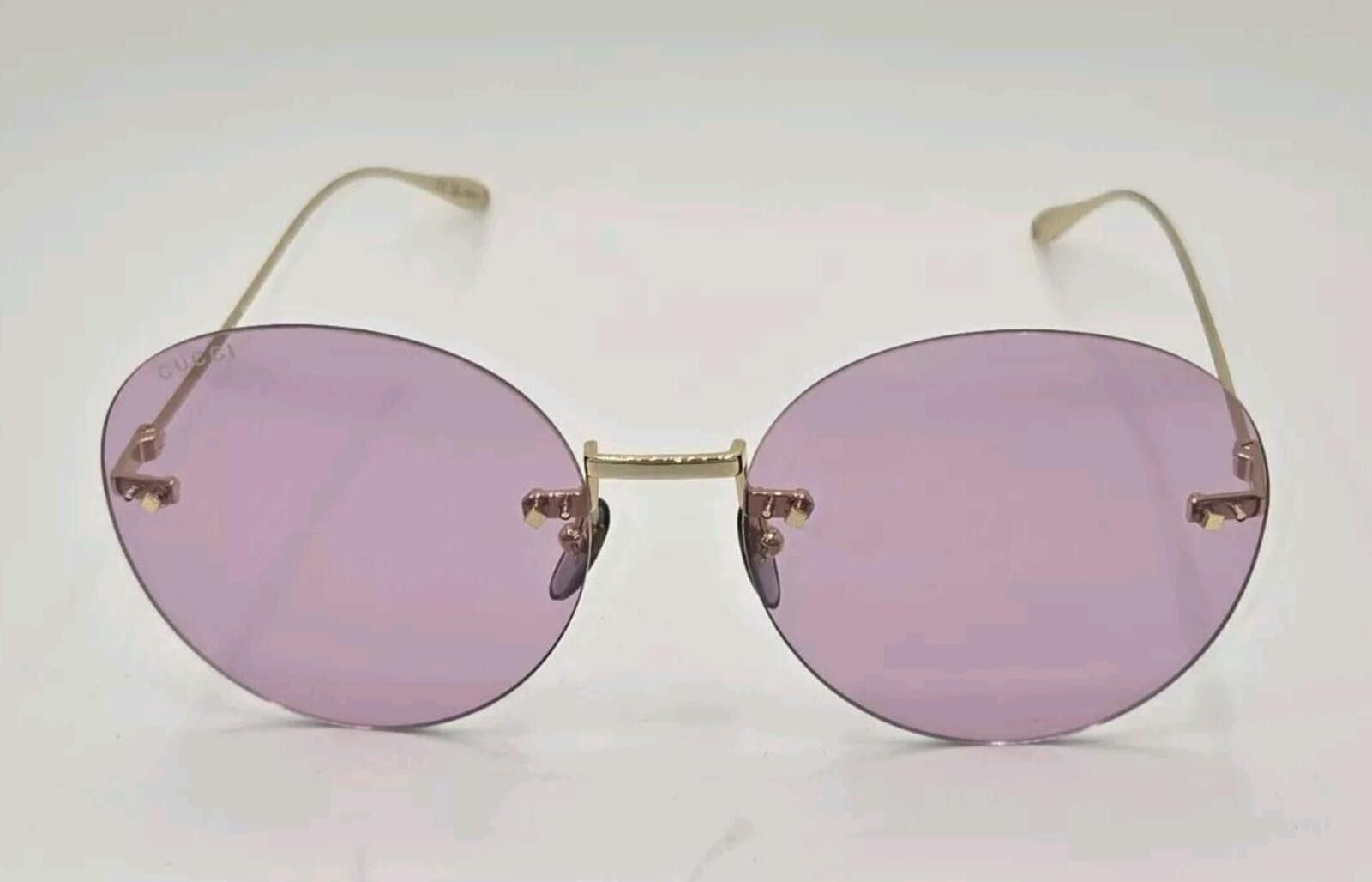 Gucci Gucci Sunglasses GG1149S New Full Inclusion Dangling Hearts Size ONE SIZE - 1 Thumbnail