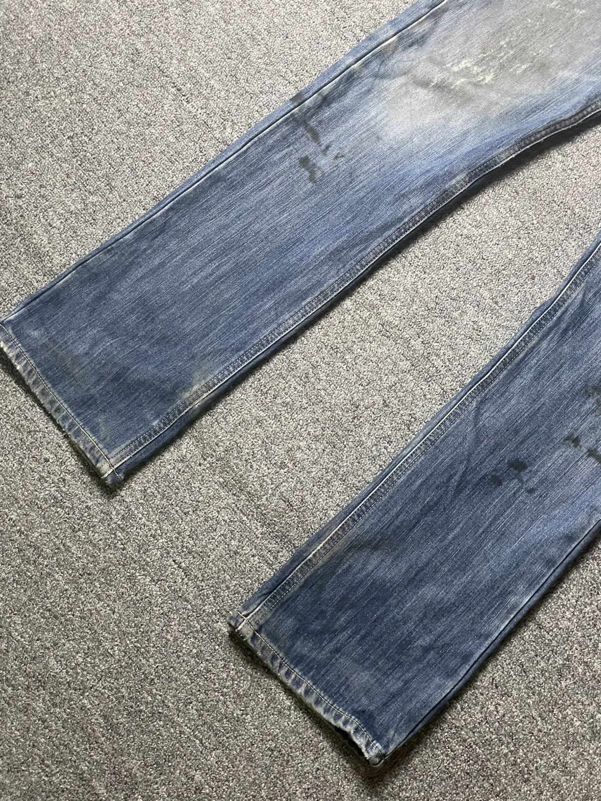 Edwin × Vintage Edwin x New Yorker Distressed Denim Slim Fit Jeans (111) Size US 33 - 2 Thumbnail