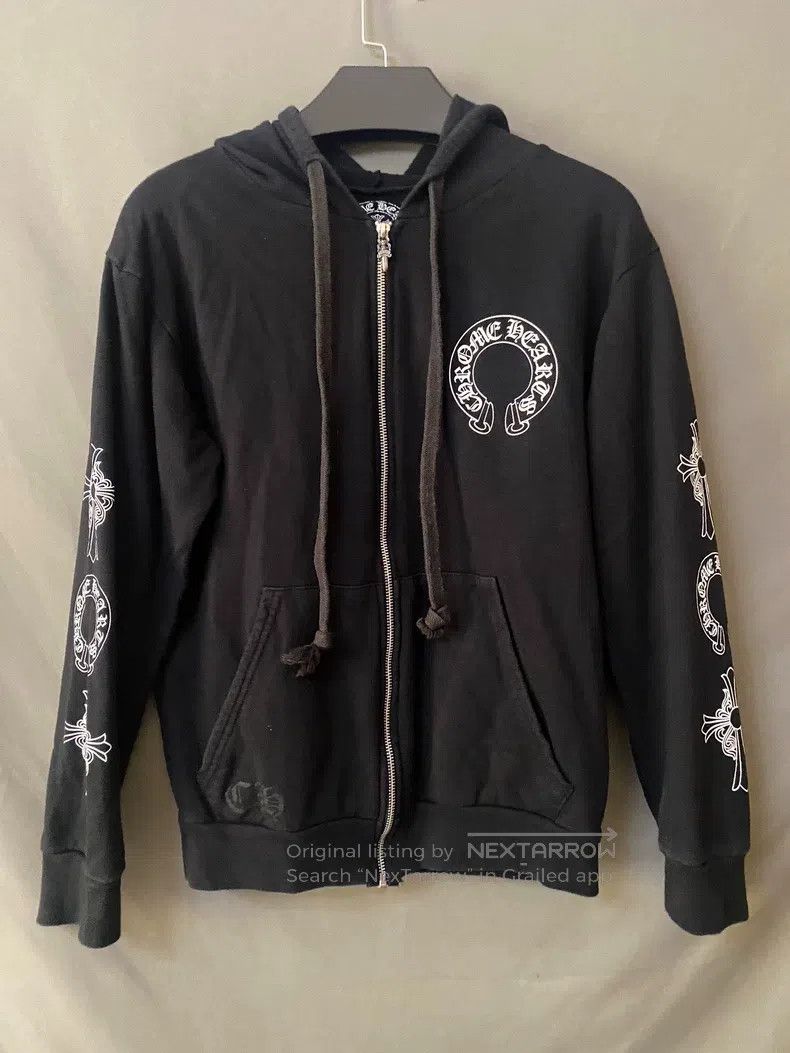 Chrome Hearts CHROME HEARTS Size M Black horseshoe arms three-element T-b Size US M / EU 48-50 / 2 - 2 Thumbnail