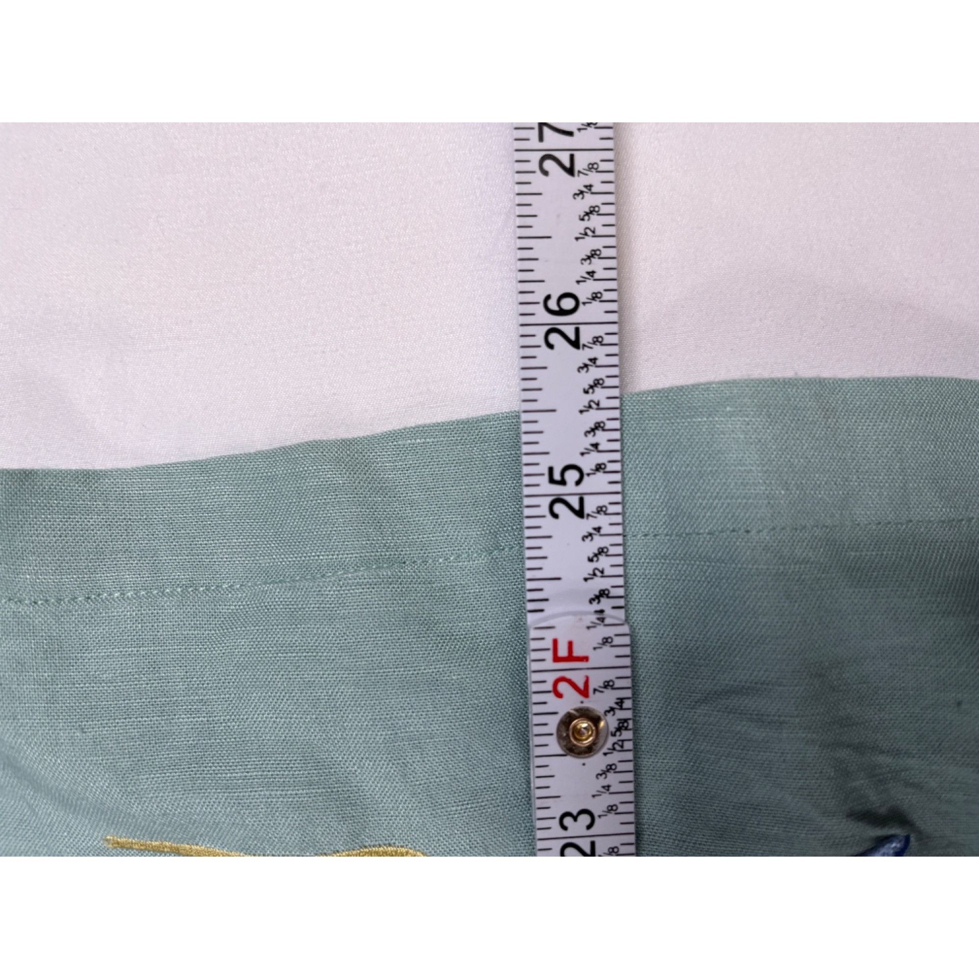 Other Susan Graver SKU 7695 Womens Green Embroidered Button Up Shi Size XL / US 12-14 / IT 48-50 - 6 Thumbnail