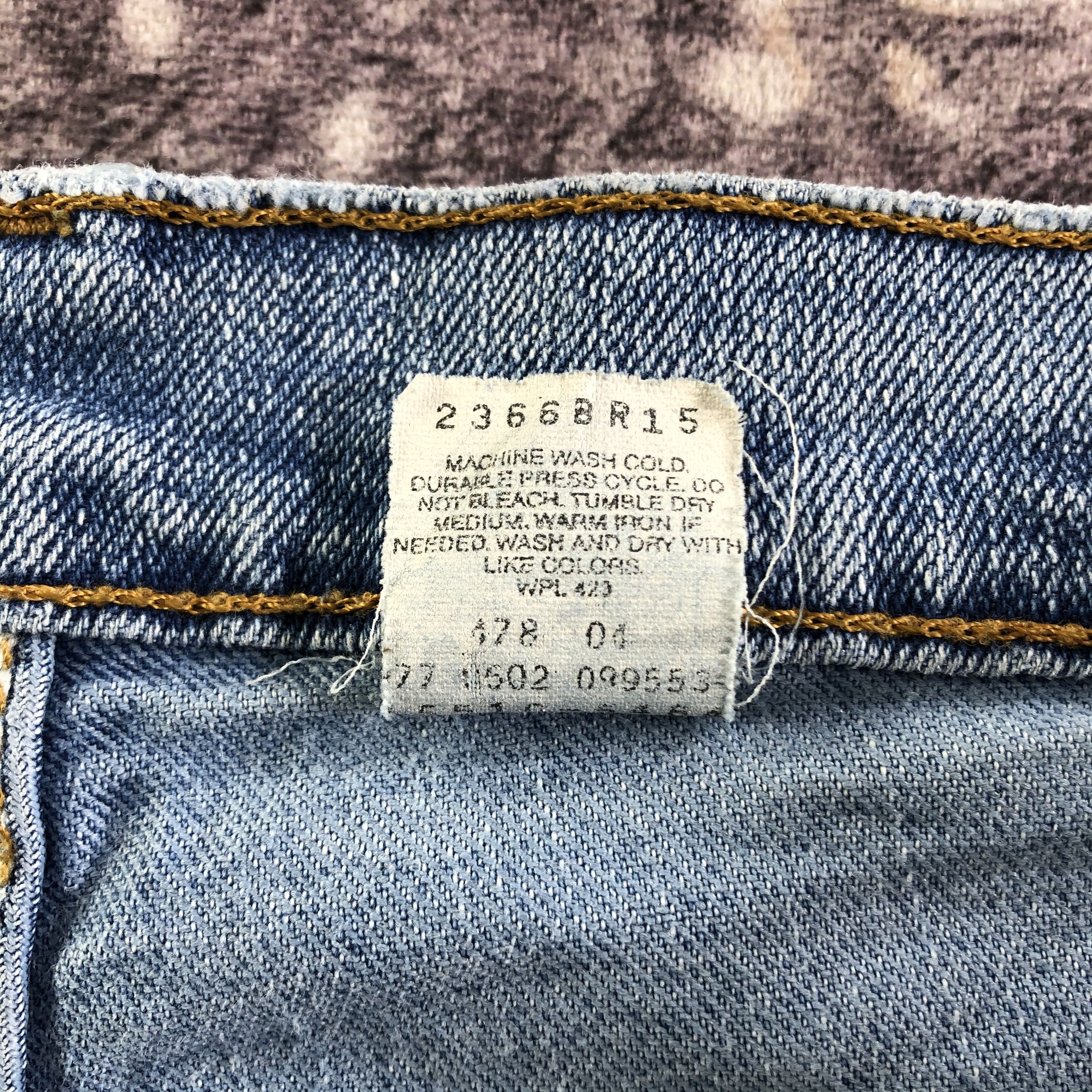 Levi's × Vintage 90s Vintage Blue Wash Levis 515 Jeans-JM3373 Size 30" / US 8 / IT 44 - 10 Thumbnail