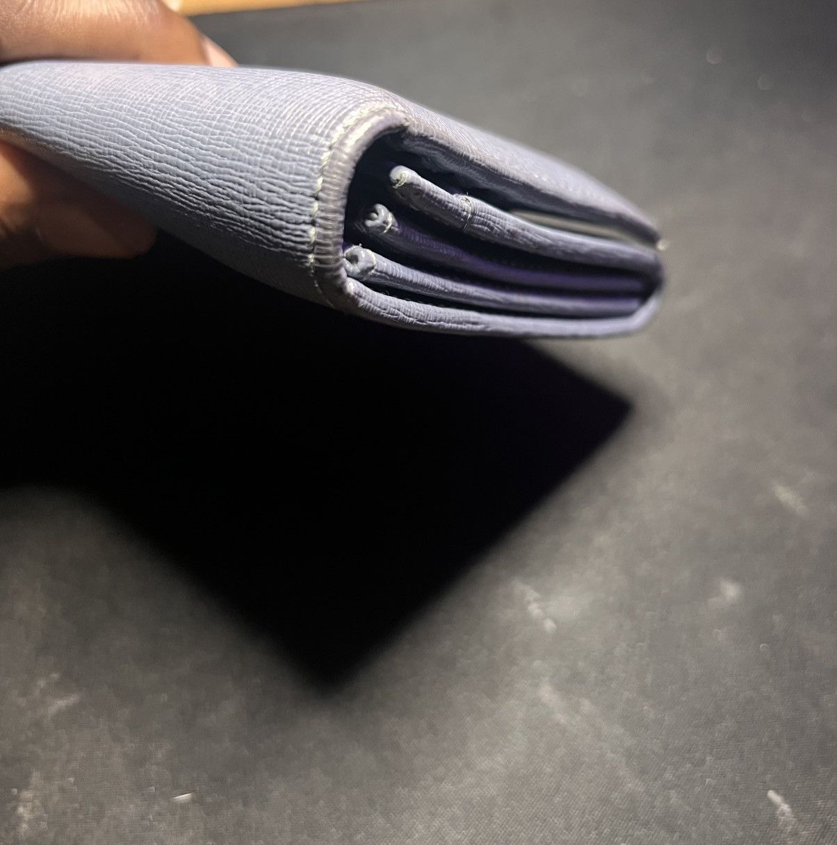Marni Marni Slate Blue Continental Leather Wallet Size ONE SIZE - 7 Thumbnail