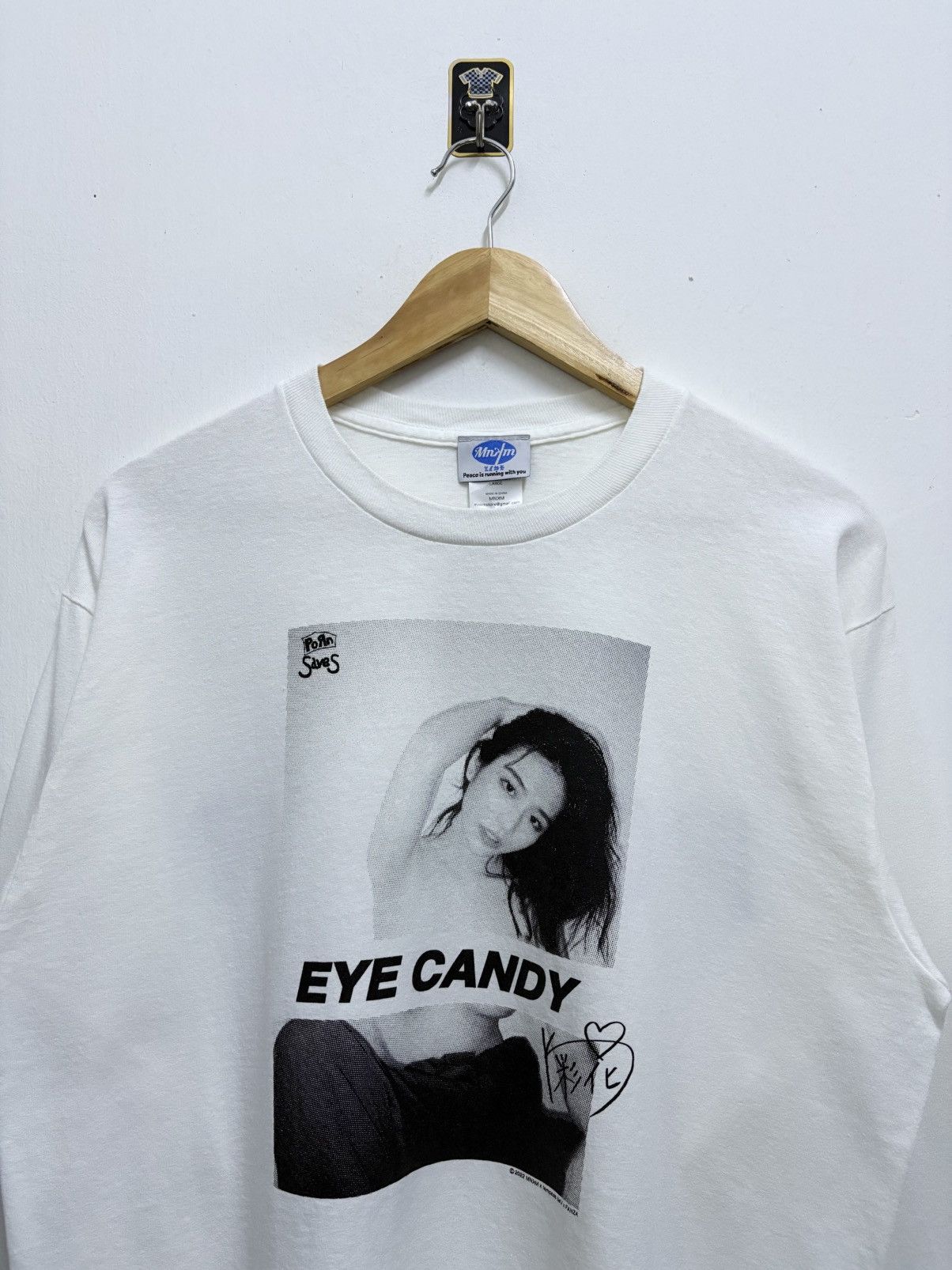 Hot Model Sex 2000's Porn Saves - Eye Candy ( Kahoku Ayaka ) L/S T-Shirt Size US L / EU 52-54 / 3 - 3 Thumbnail