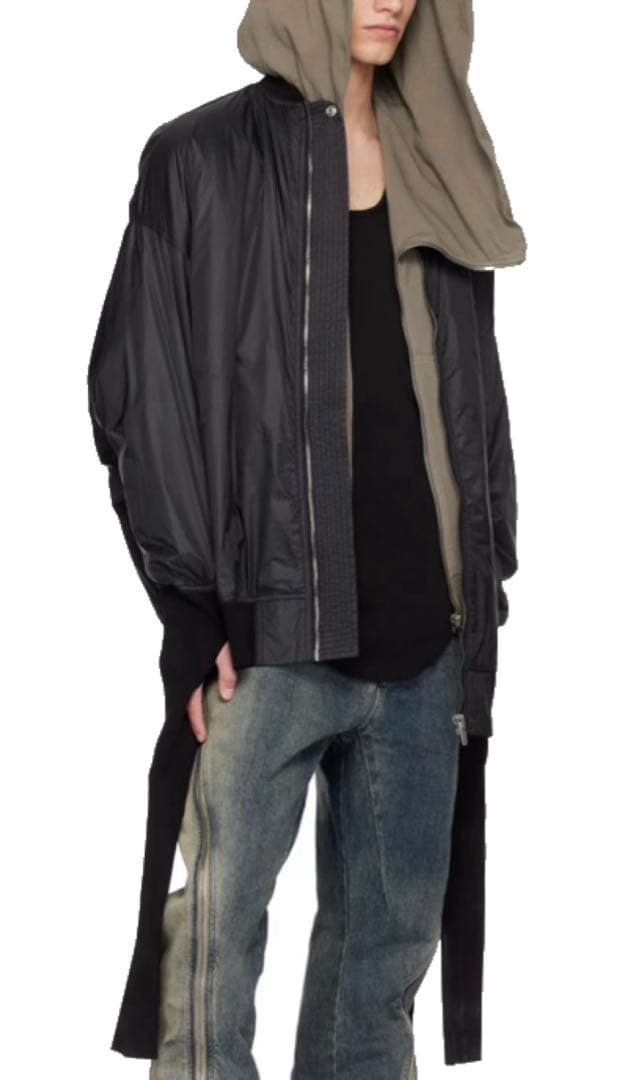 Rick Owens Drkshdw 23SS Gauntlet Bomber Jacket XXL Size US XXL / EU 58 / 5 - 1 Thumbnail