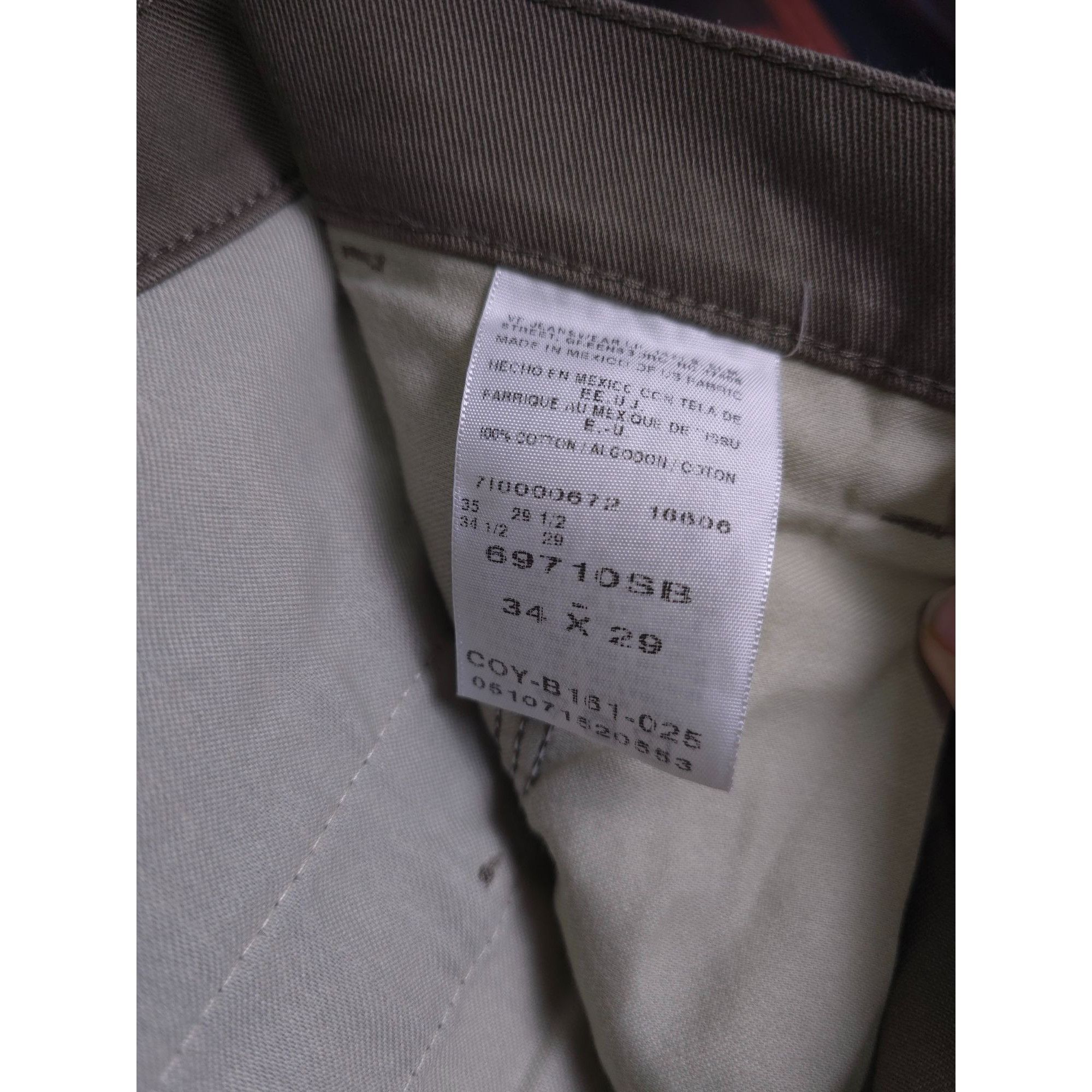 Vintage Timber Creek By Wrangler Mens Pleated Dress Pants 34x29 Cott Size US 34 / EU 50 - 4 Thumbnail