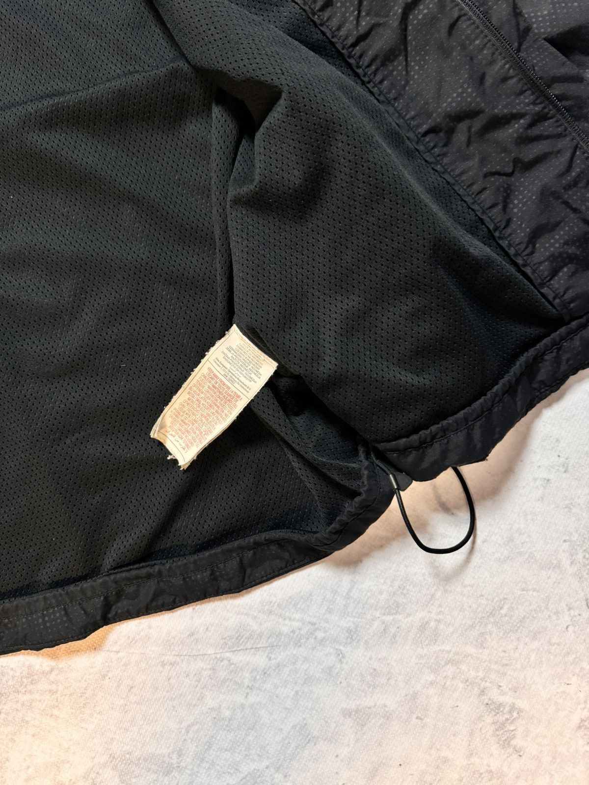Nike × Vintage 00s Nike Vintage Airmax Nylon Oversize Drill Hooded Jacket Size US L / EU 52-54 / 3 - 8 Thumbnail