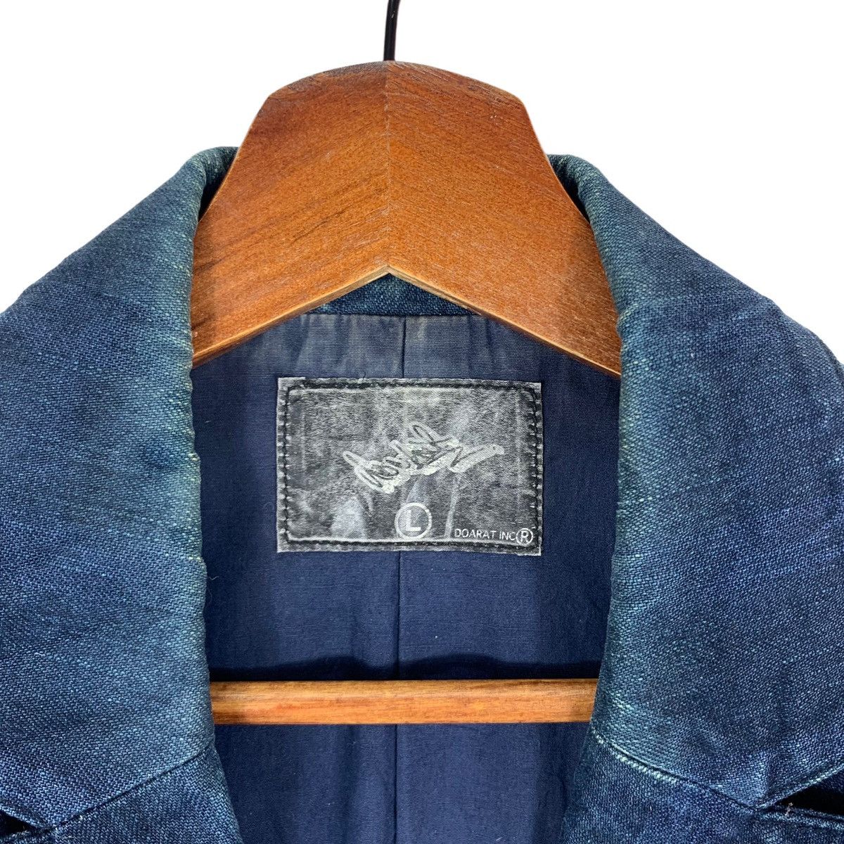 45rpm × If Six Was Nine × Japanese Brand VINTAGE DOARAT BLUE DENIM COAT 45RPM STYLE COAT Size US M / EU 48-50 / 2 - 5 Thumbnail