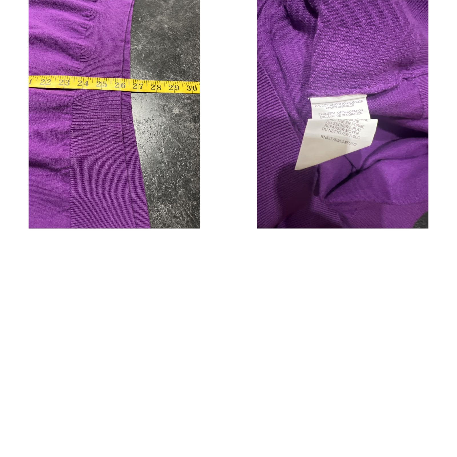 Hogan VINTAGE Ben Hogan Sweater Mens Size L Purple V Neck Size US L / EU 52-54 / 3 - 8 Thumbnail