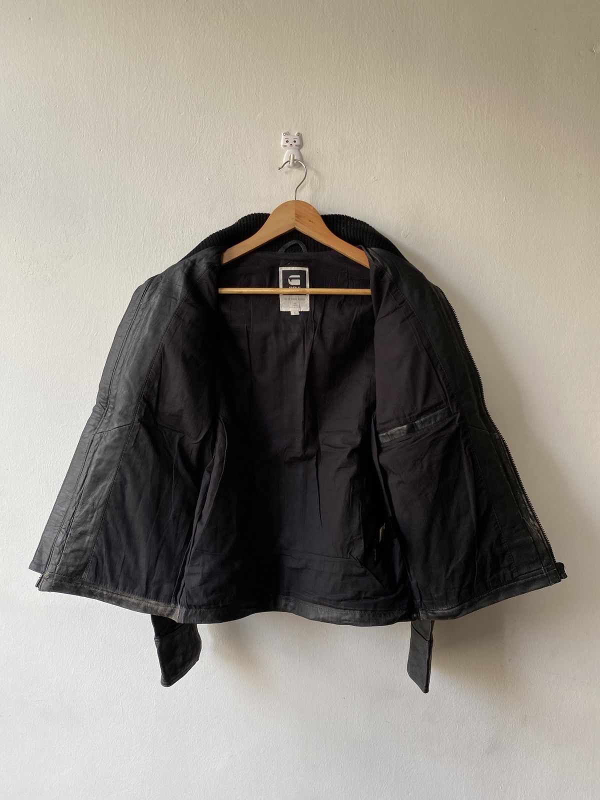 G-Star G Star Raw 3301 Multipocket Leather Jacket Size US S / EU 44-46 / 1 - 10 Thumbnail