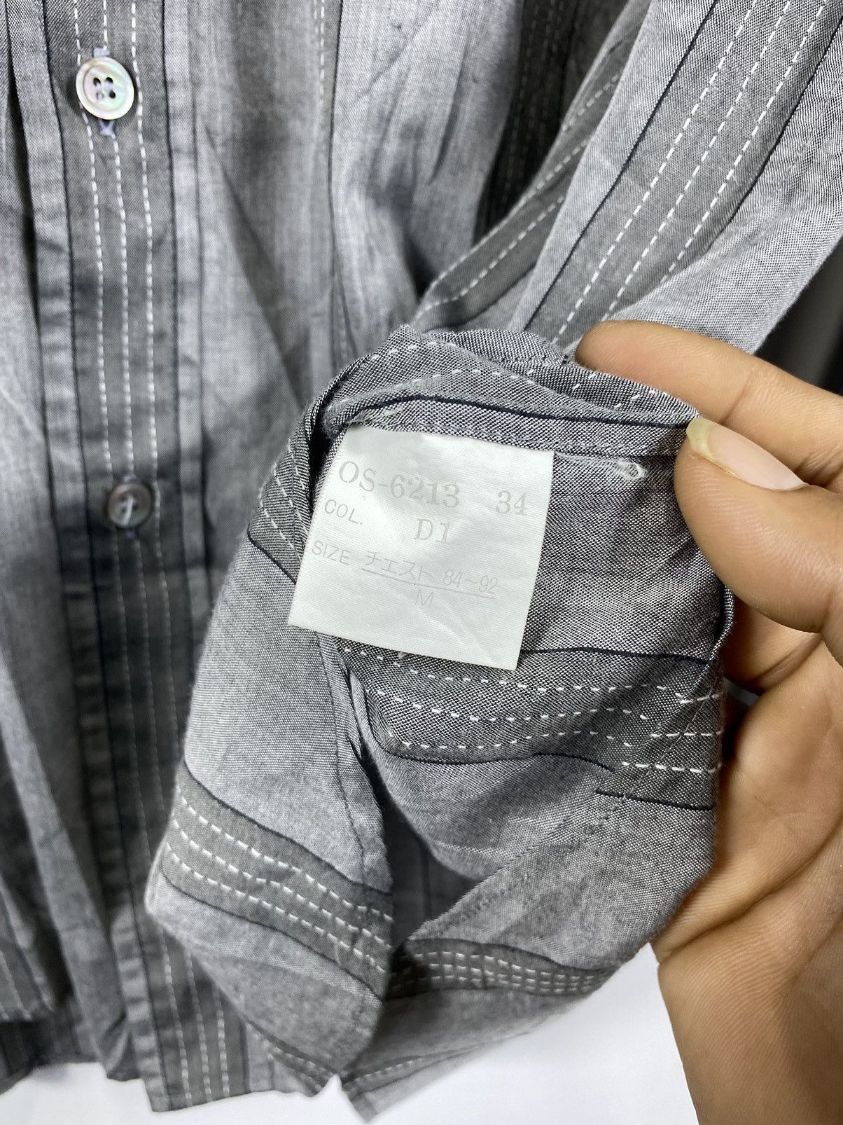 Christian Dior Monsieur Vintage Christian Dior Striped shirt Size US M / EU 48-50 / 2 - 7 Thumbnail
