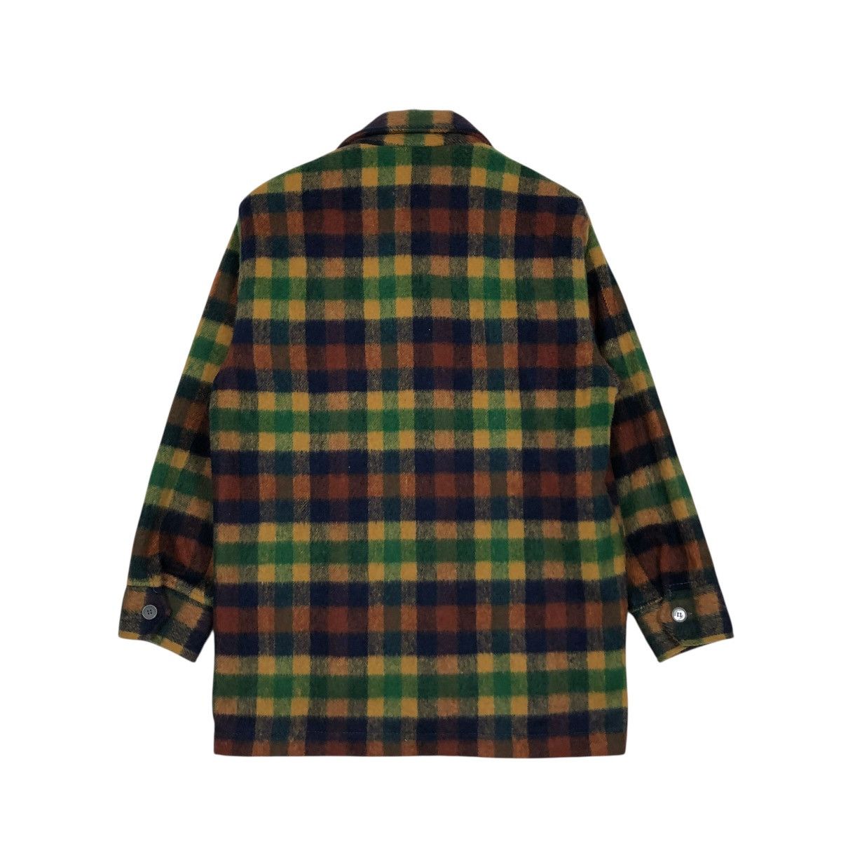 Japanese Brand 🔥VINTAGE WOOL CHORE JACKET TARTAN UNBRANDED ISSEY MIYAKE Size US M / EU 48-50 / 2 - 10 Thumbnail