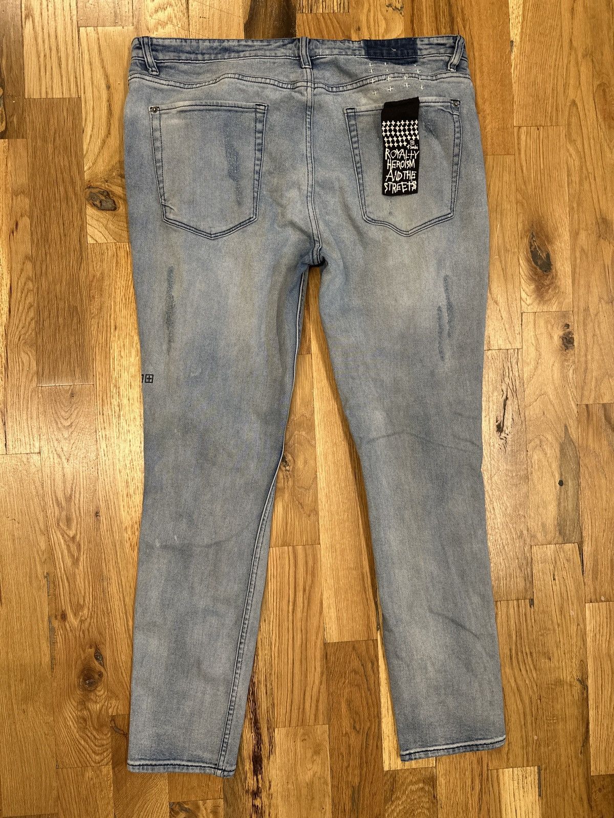 Ksubi Ksubi Small Distress Blue Denim Jeans Size 40 Size US 40 / EU 56 - 4 Thumbnail