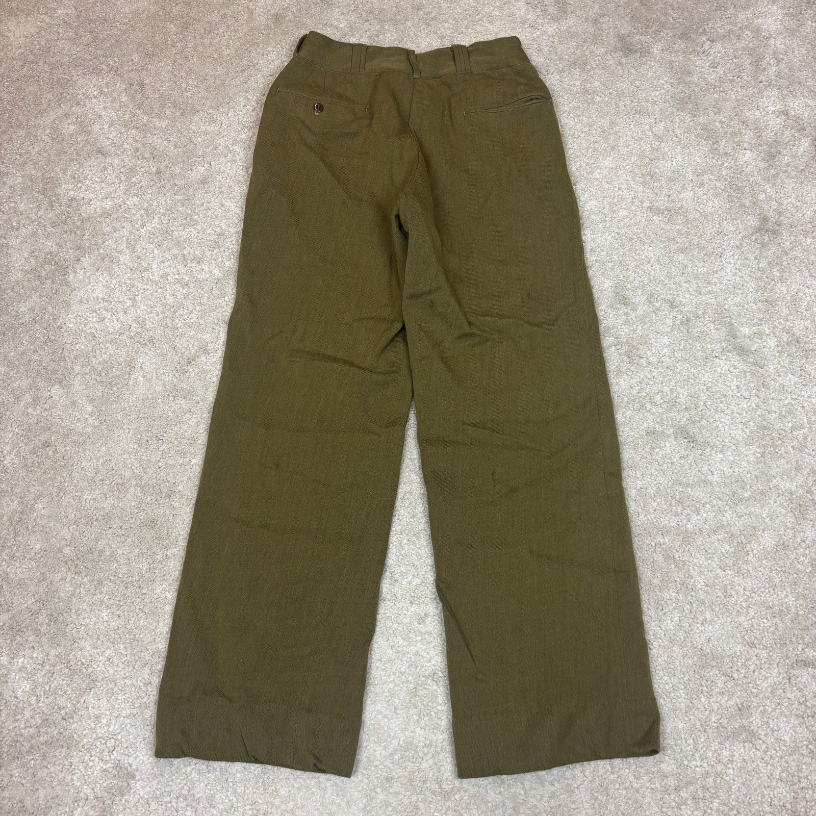 Vintage Vintage 50s 60s Military Army Trousers Pants Men's 28x29.5 Size US 28 / EU 44 - 3 Thumbnail