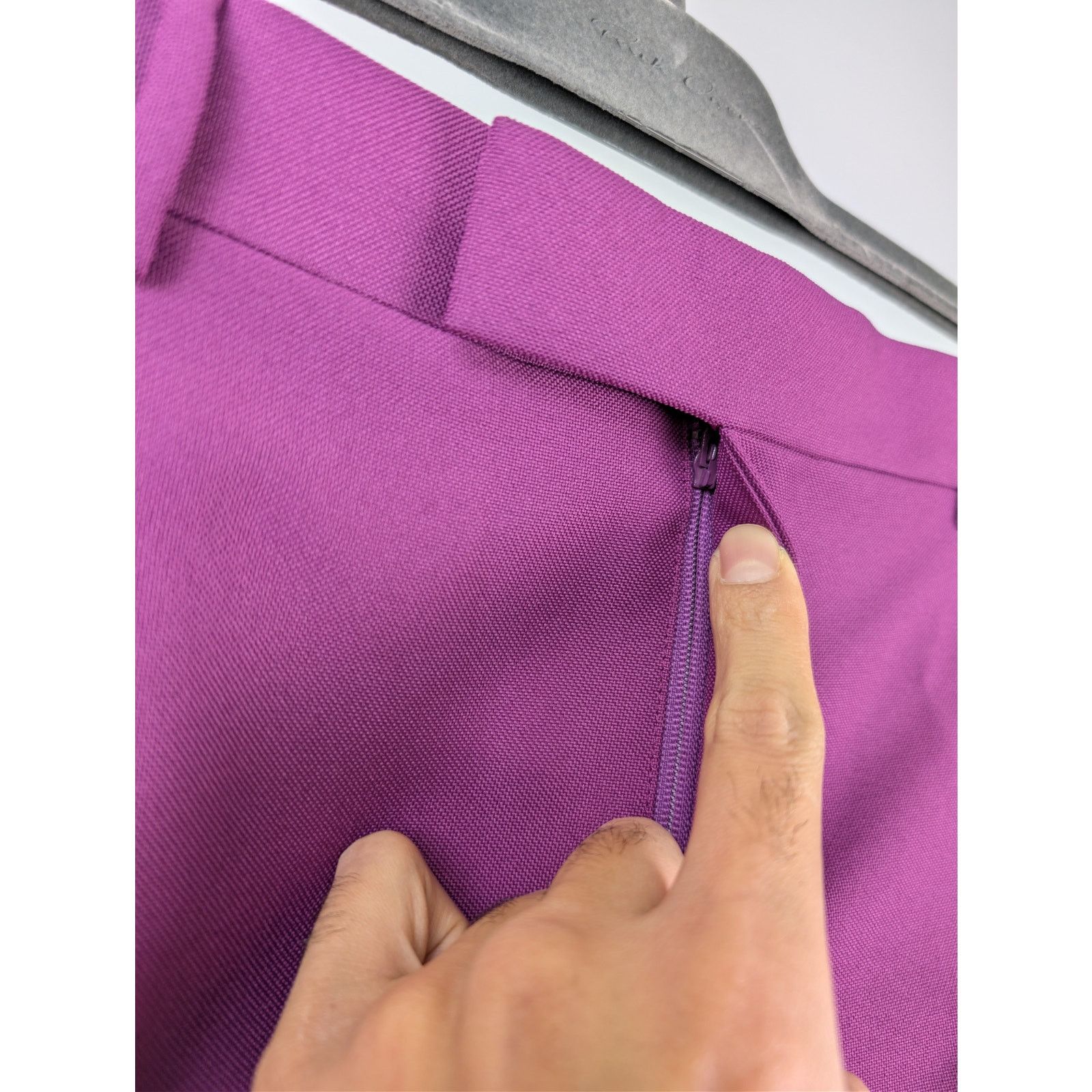 Gucci o1rshd1 Formal Pants in Bright Purple Size US 32 / EU 48 - 6 Thumbnail