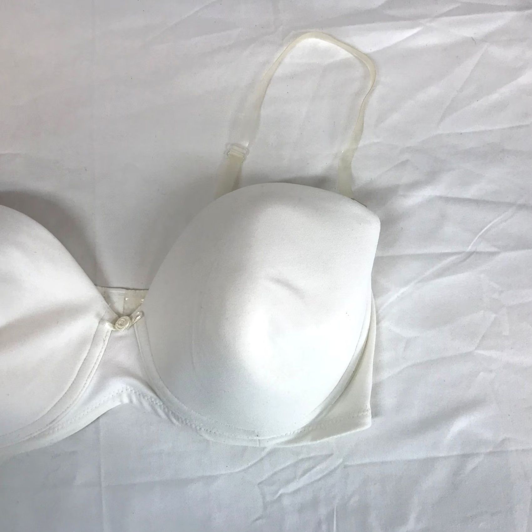Victoria's Secret Victoria'S Secret Strapless Bra - Clear Straps - 36C, Adjustable & Convertible Size ONE SIZE - 3 Thumbnail