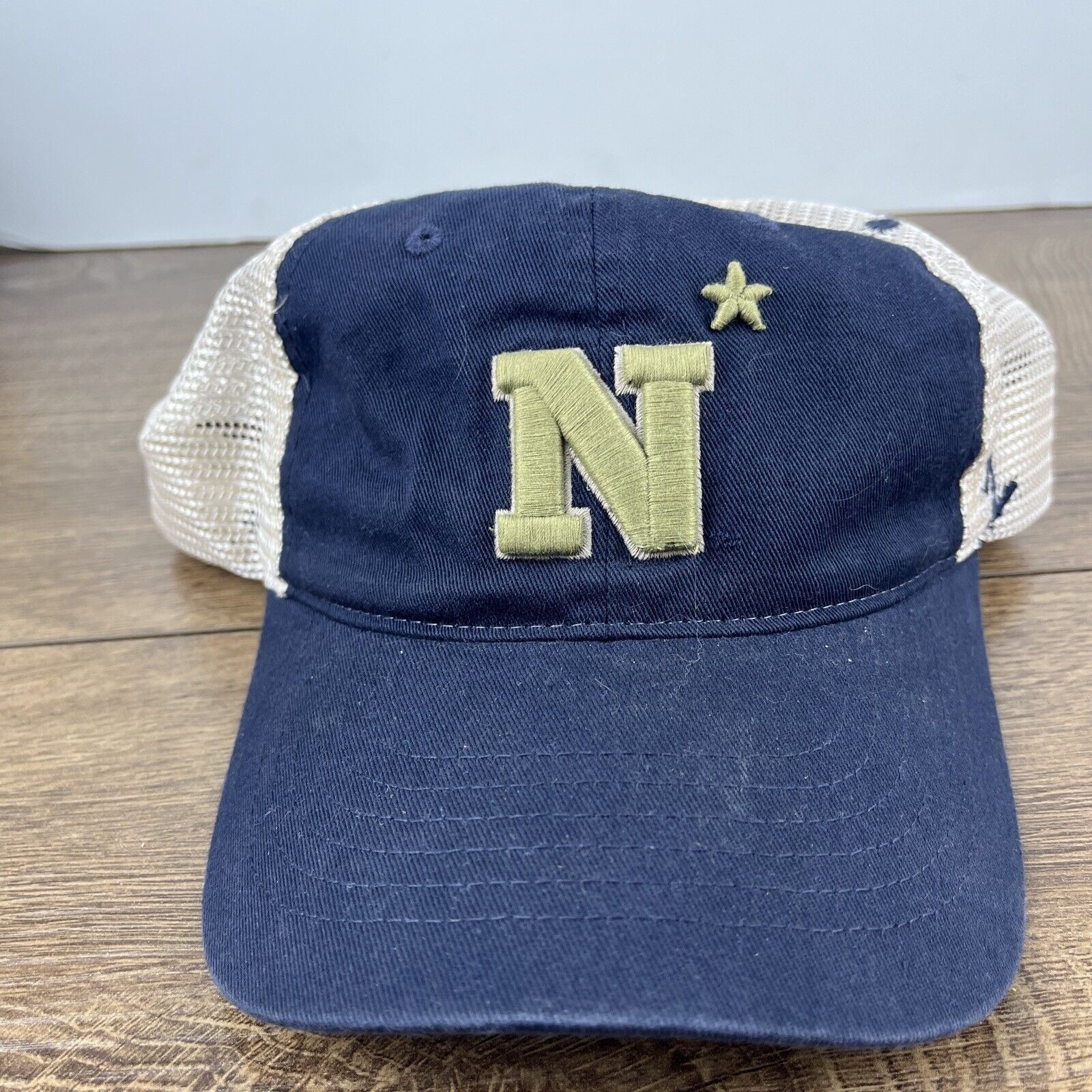 Other Navy Midshipmen Hat Snapback Blue Hat Adjustable Adult Size Size ONE SIZE - 1 Thumbnail