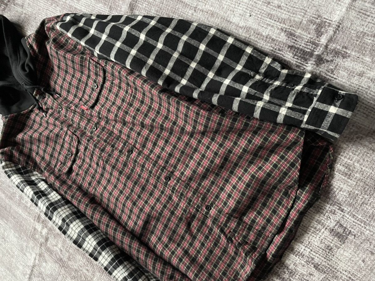 Supreme Supreme SS14 Hooded Flannel Shirt Size US L / EU 52-54 / 3 - 6 Thumbnail