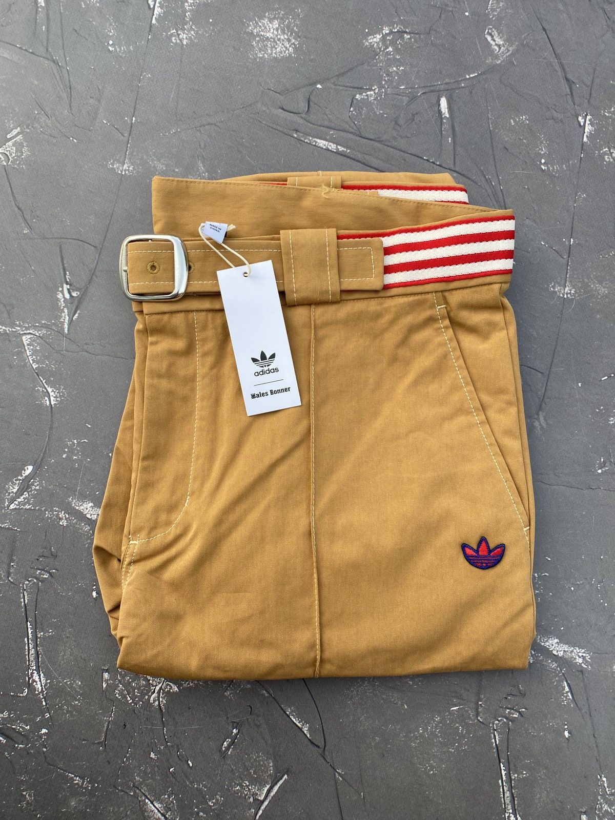 Adidas × Wales Bonner New Adidas Wales Bonner Flared Khaki Pants Size L Size US 33 - 4 Thumbnail