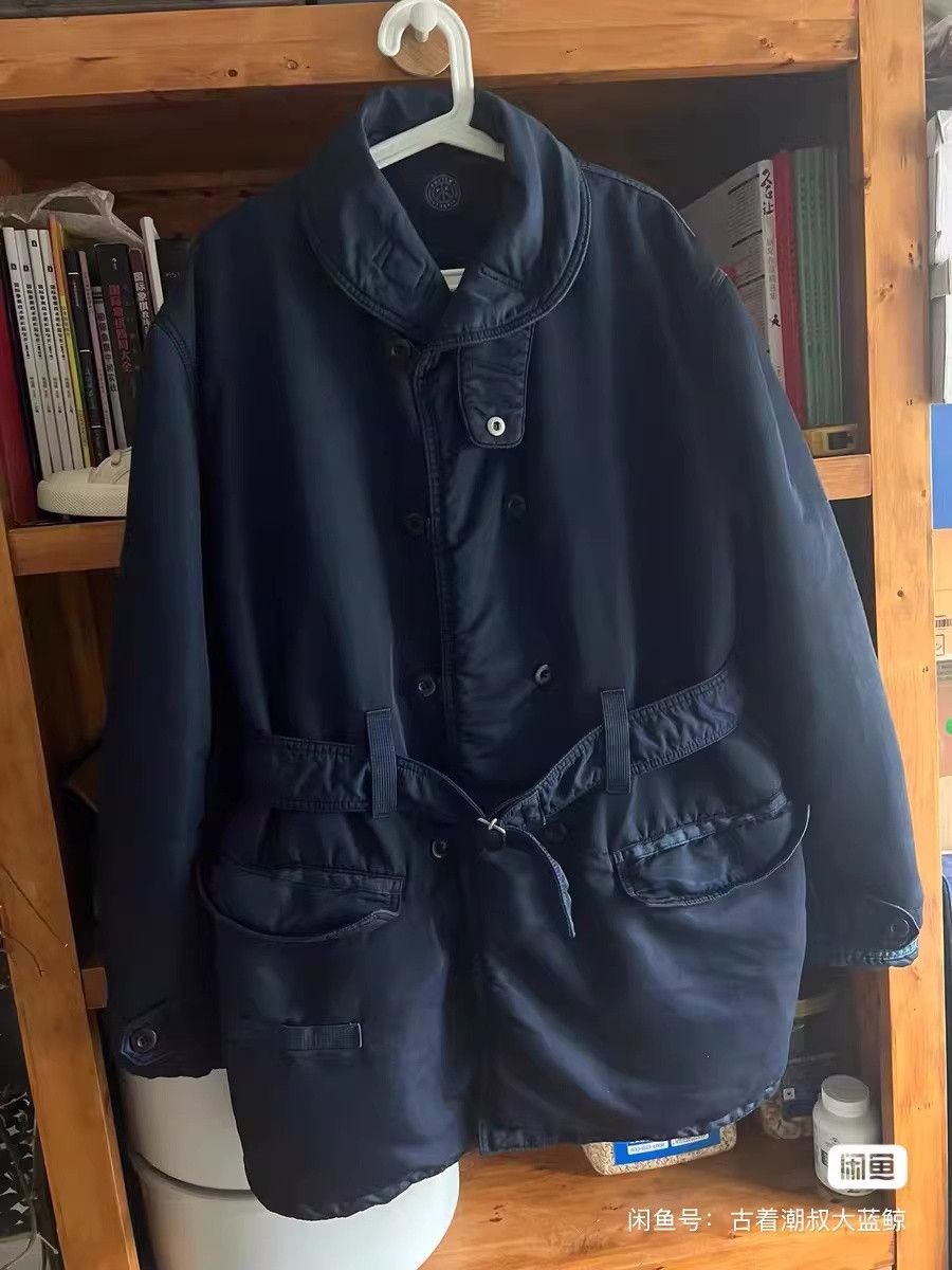 Porter Classic Porter Classic Indigo Double-Breasted Coat Size US L / EU 52-54 / 3 - 2 Thumbnail