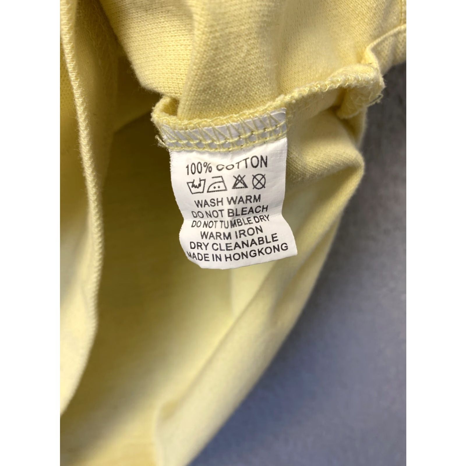 Lacoste Vintage Lacoste Men Polo Shirt XXL Yellow Cotton Short Sleeve Casual Logo Spring Summer Fall Size US XXL / EU 58 / 5 - 7 Thumbnail