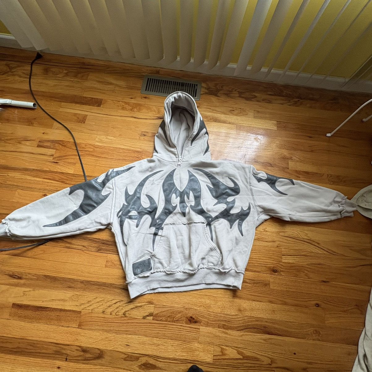 Named Collective Flame Hoodie Bone Top Size US L / EU 52-54 / 3 - 2 Thumbnail