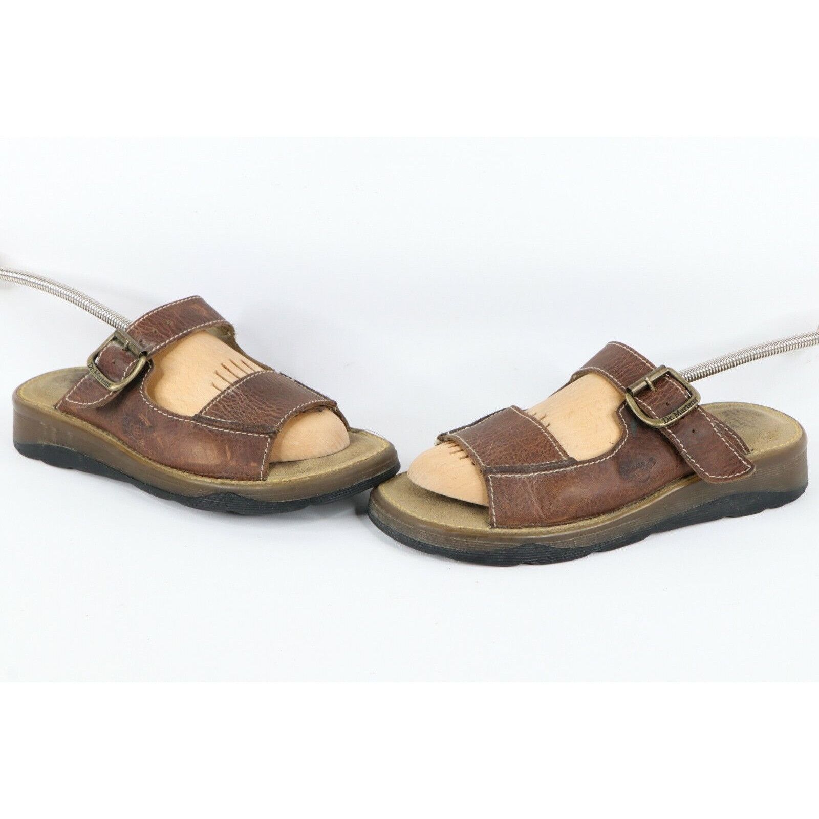 Dr. Martens × Vintage Vintage Dr Martens Chunky Platform Leather Sandals Size US 8 / IT 38 - 1 Thumbnail