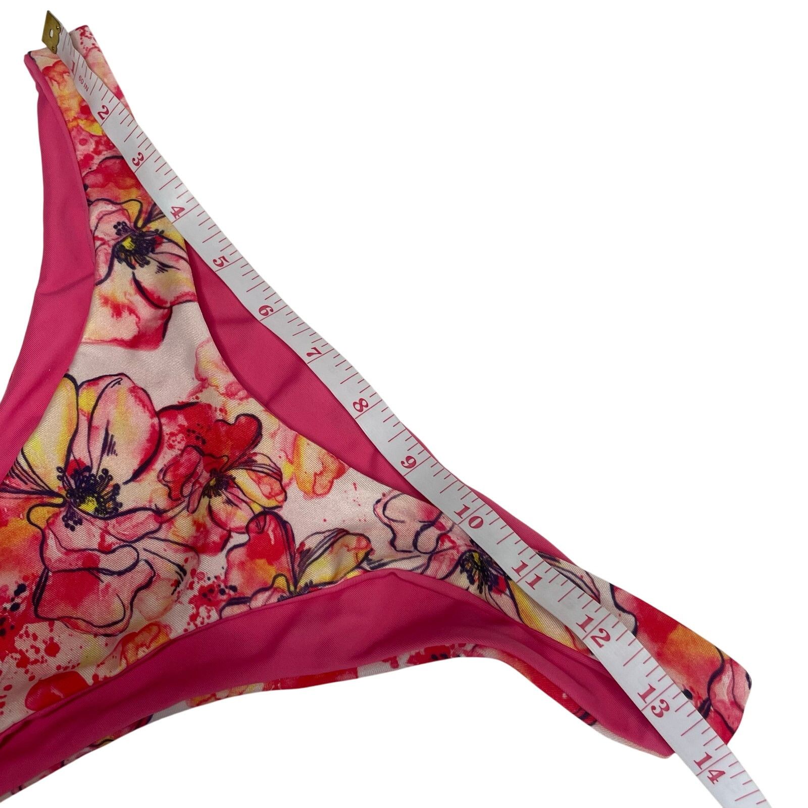 Other Tropical Cheeky Bikini Bottoms Size 28" / US 6 / IT 42 - 3 Thumbnail