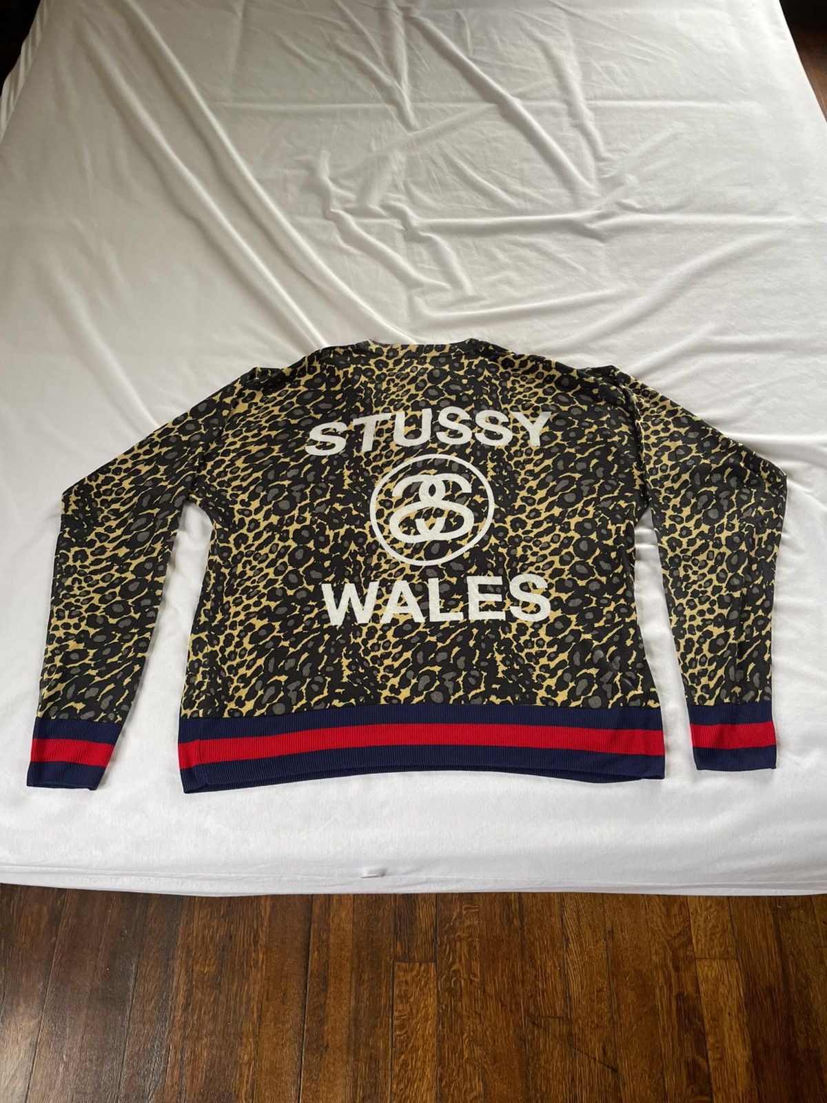Stussy × Wales Bonner Stussy x Wales Bonner Leopard Sweater - FW25 Size US L / EU 52-54 / 3 - 16 Thumbnail
