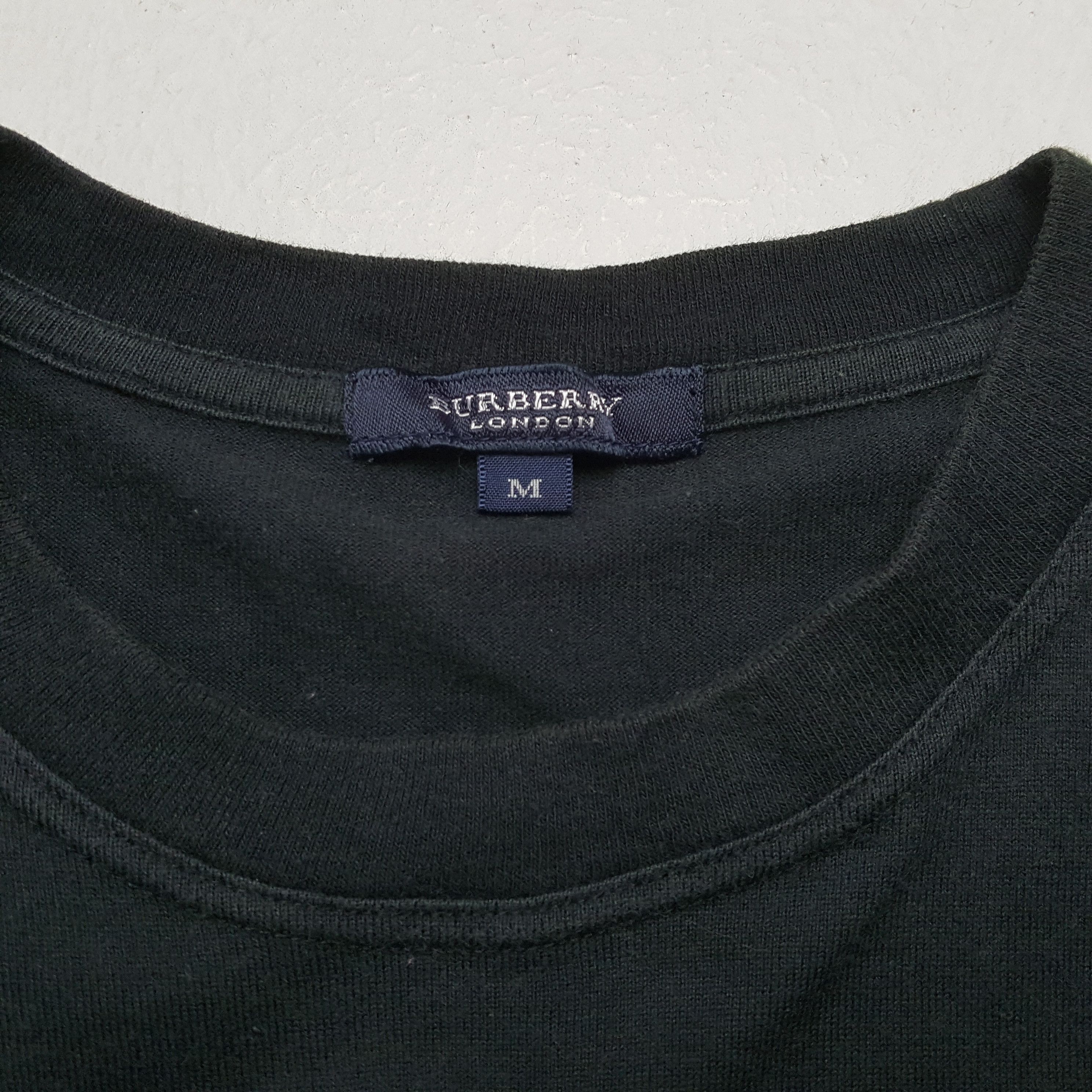 Burberry × Vintage BURBERRY LONDON Tshirt Luxury Brand Fashion Style Size US M / EU 48-50 / 2 - 8 Thumbnail
