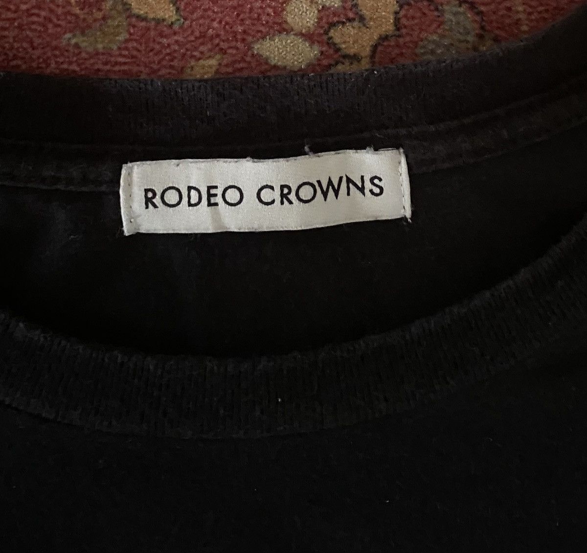 Japanese Brand × Vintage Vintage Japanese Brand Rodeo Crowns Big Logo Long Sleeve Tee Size US L / EU 52-54 / 3 - 4 Thumbnail