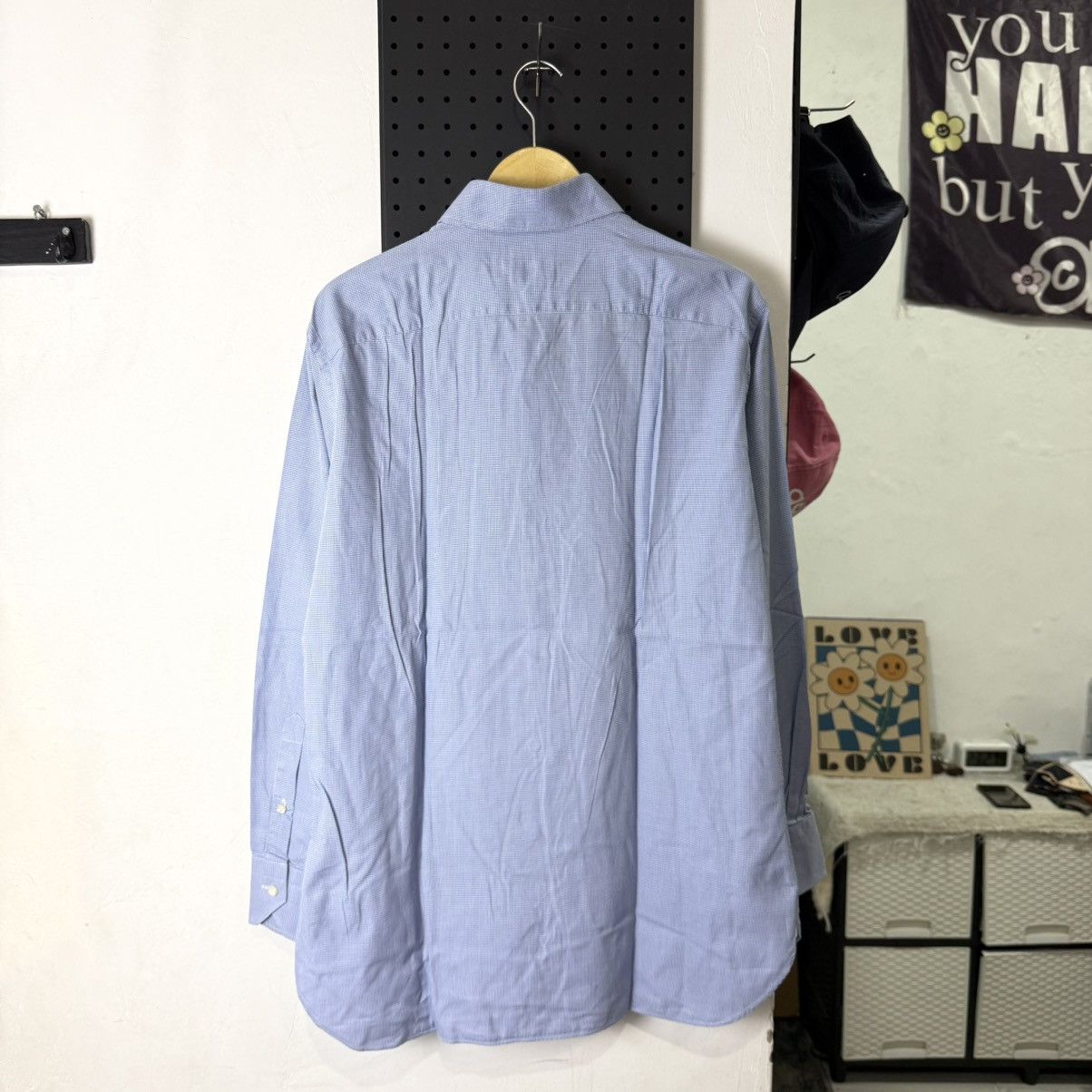 Ermenegildo Zegna Ermenegildo Zegna plaid blue long button shirt Size US M / EU 48-50 / 2 - 2 Thumbnail