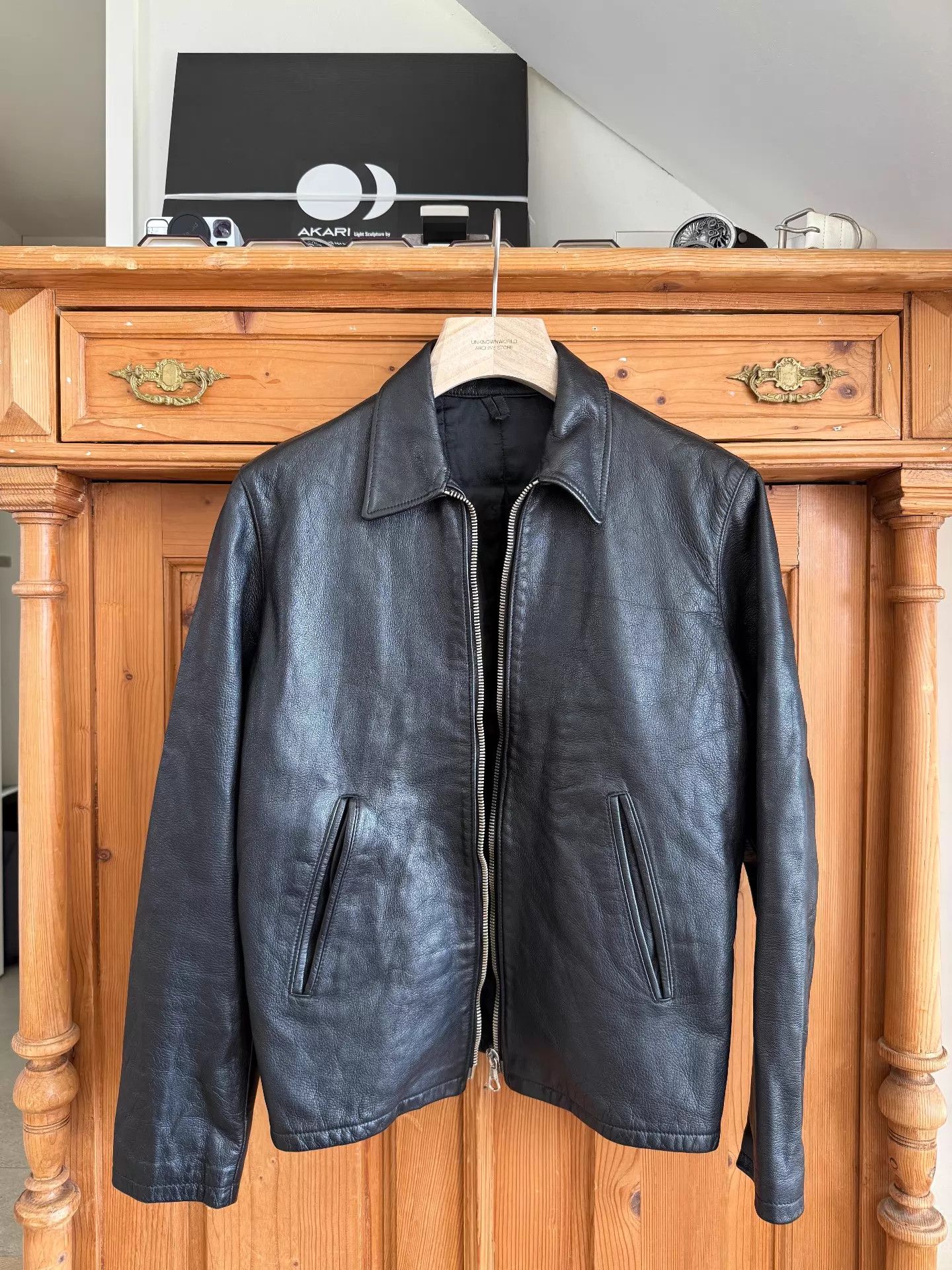 Helmut Lang Helmut Lang Archive Deconstructed Leather Jacket - XS