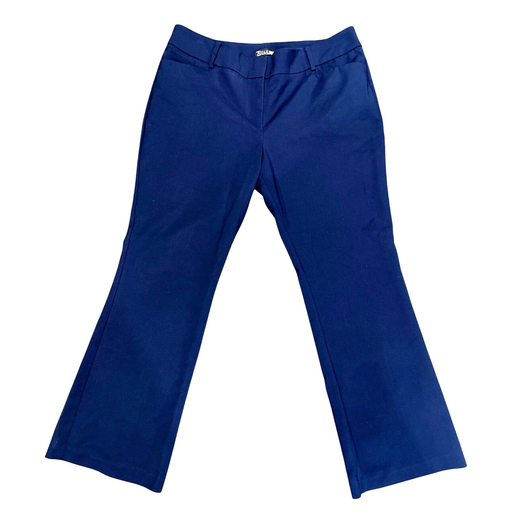 Other 7Th Avenue New York And Company Size 14 Navy Bootcut Pants S Size 36" / US 14 / IT 50 - 2 Thumbnail