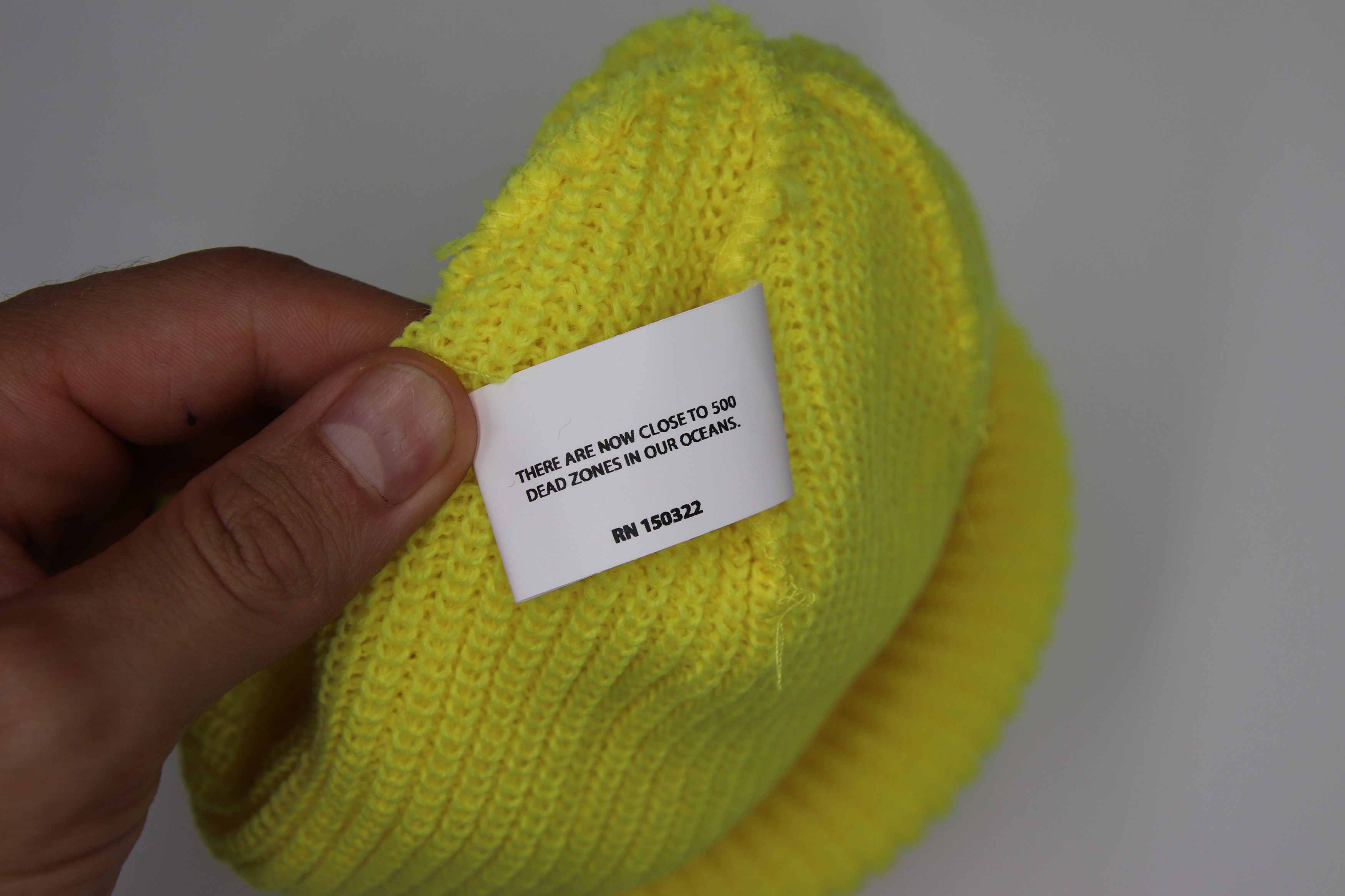 Noah Noah Winged Foot Logo Beanie Yellow Size ONE SIZE - 4 Thumbnail