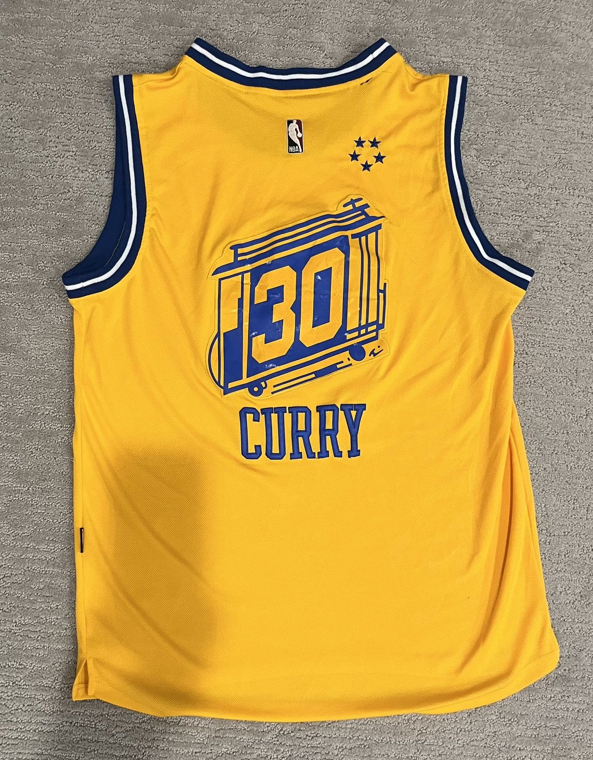 Adidas × NBA × Vintage Vintage Addias Stephen Curry Historical Warriors Jersey Size US L / EU 52-54 / 3 - 2 Thumbnail