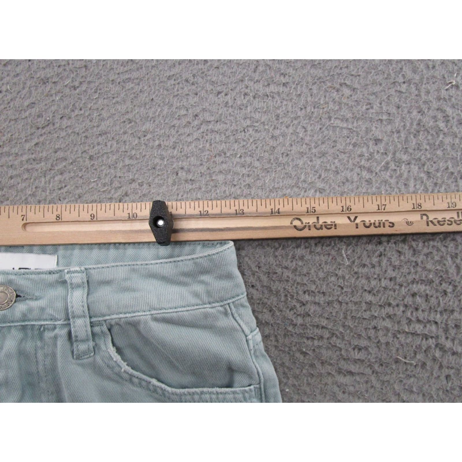 Denime Vervet Los Angeles Wide-Leg Jeans 24 Distressed Denim Blue Women 5-Pocket Regular Size 24 Shoes? Size 42" / US 20 - 6 Thumbnail