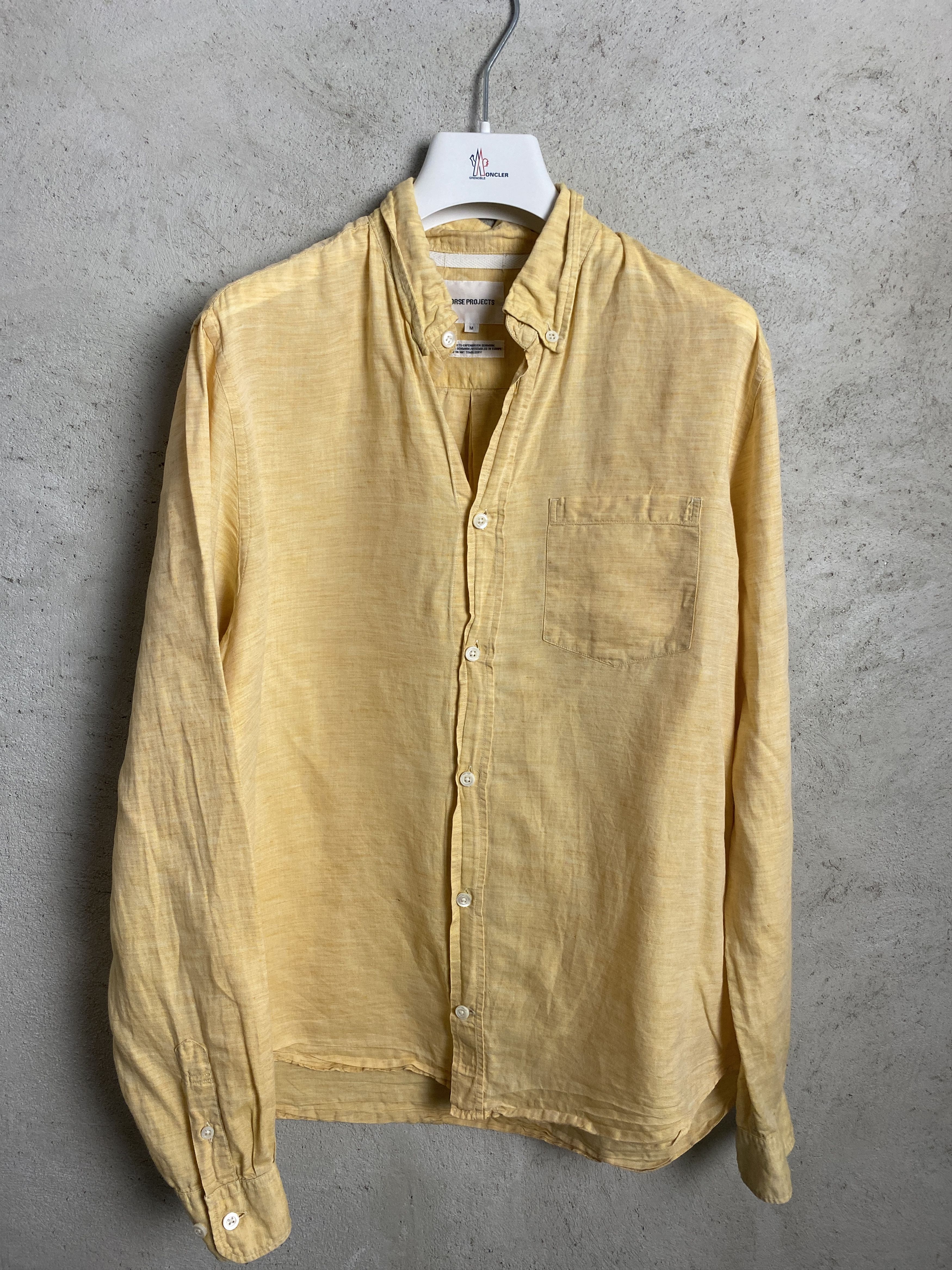 Norse Projects Norse Projects Osvald BD Cotton Linen shirt Size US M / EU 48-50 / 2 - 1 Thumbnail