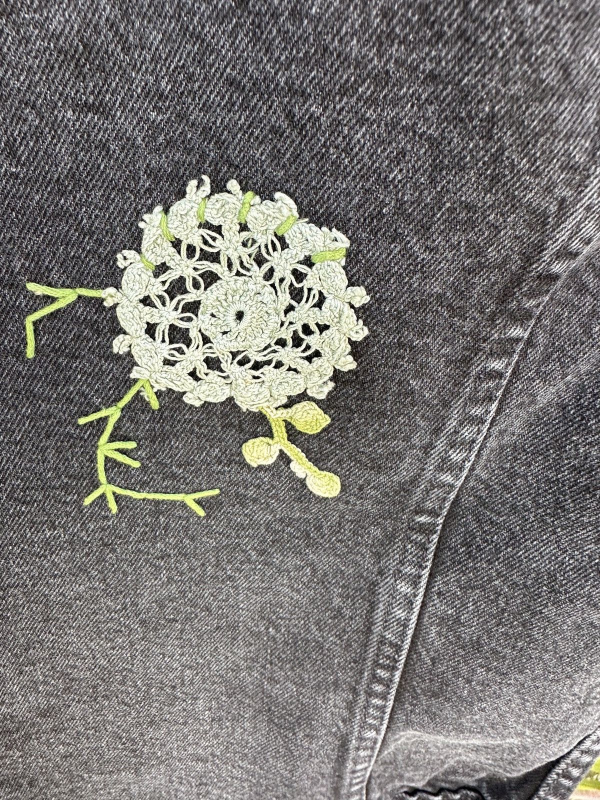 Levi's Levi’s x Bentgablenits Embroidered Vintage Denim Jacket Size US S / EU 44-46 / 1 - 10 Thumbnail
