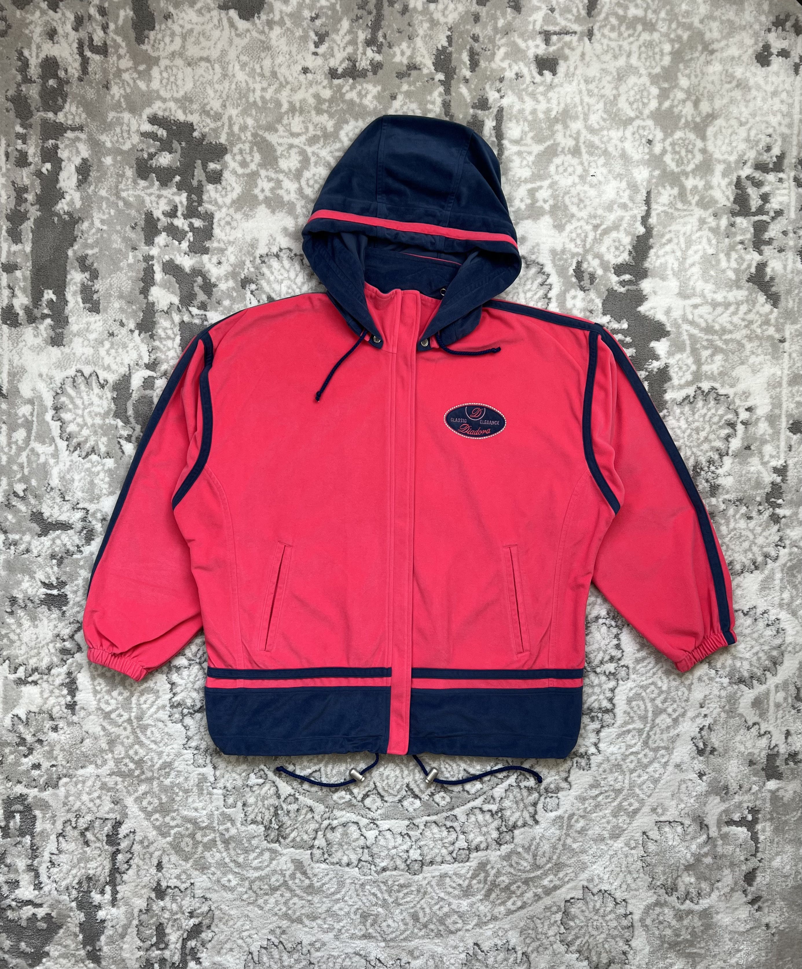 Diadora × Vintage Diadora Women In Sport Clasic Elegance Hoodie Sport Jacket Size M / US 6-8 / IT 42-44 - 1 Thumbnail