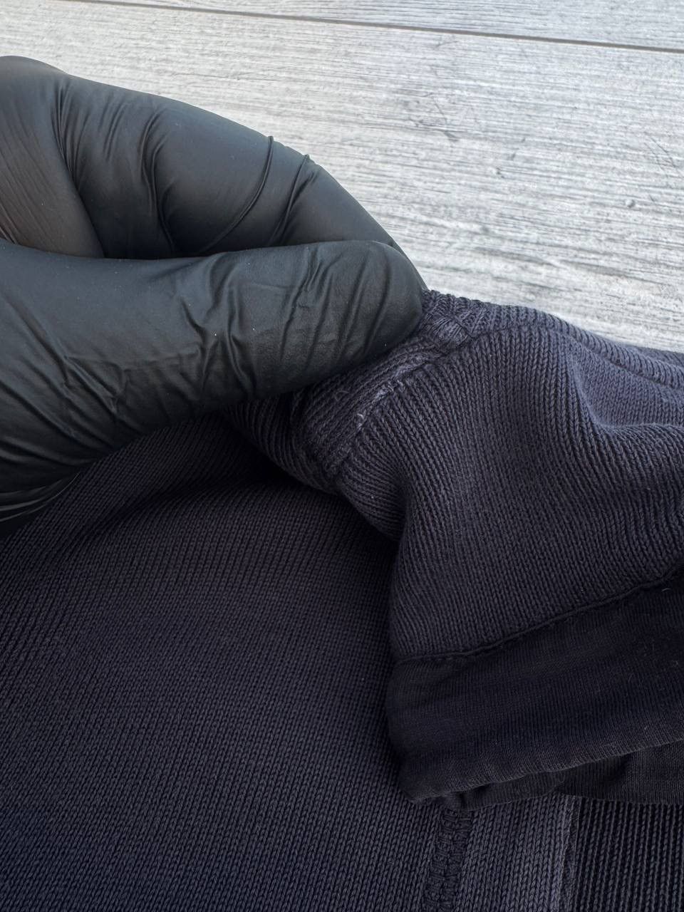 Stone Island Vintage Stone Island Navy knit faded full zip sweater Size US XL / EU 56 / 4 - 19 Thumbnail