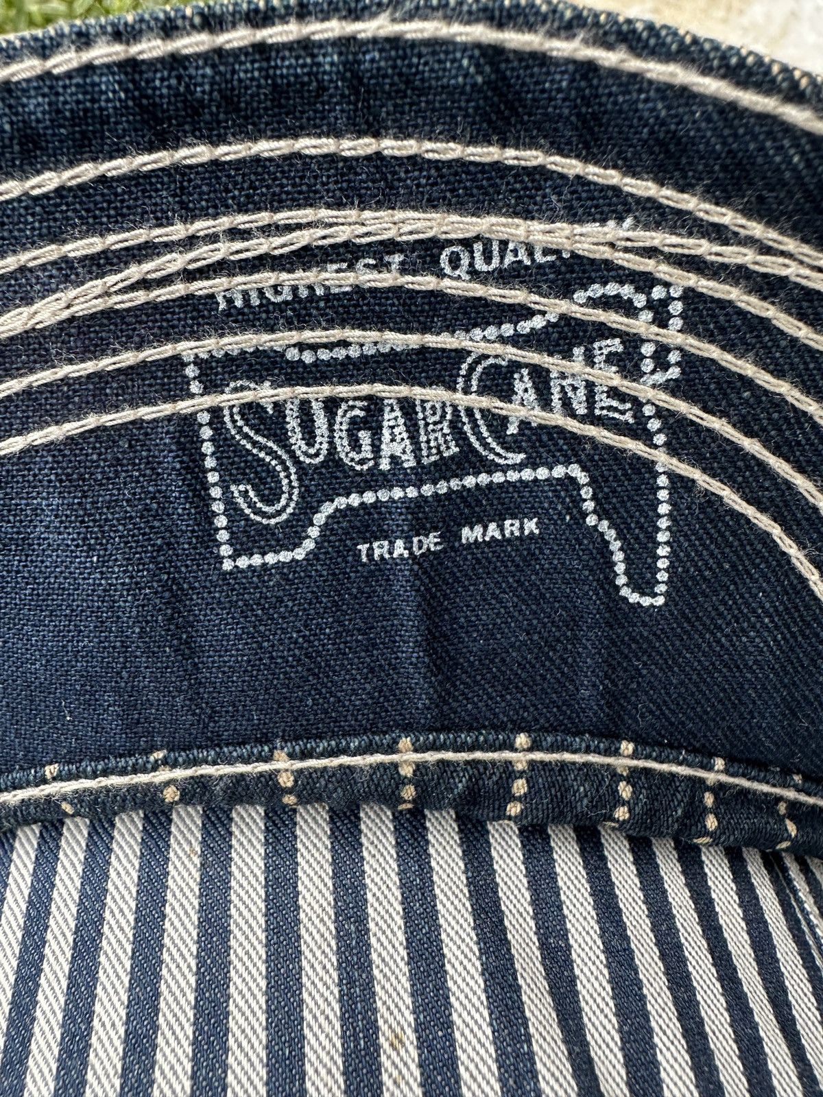 Sugar Cane Union Stifel Striped Newboys wabash conductor kountry cap Size ONE SIZE - 6 Thumbnail