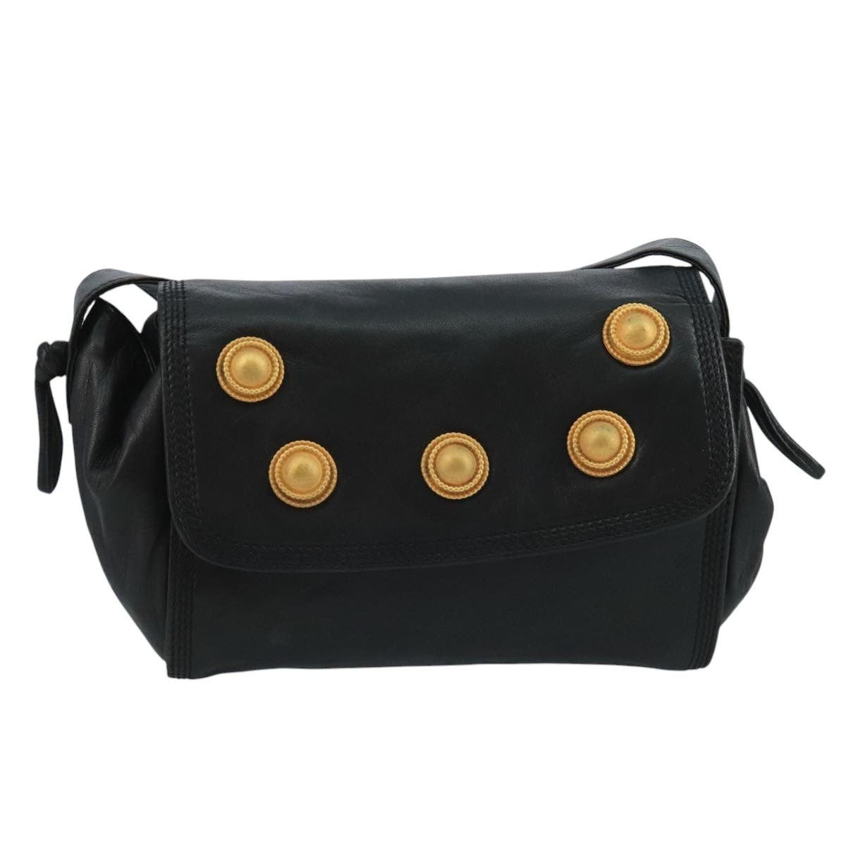 Loewe LOEWE Shoulder Bag Leather Black Size ONE SIZE - 13 Thumbnail