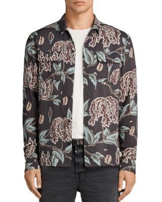 Allsaints Allsaints Peoria Floral Viscose Long Sleeve T-Shirt Size M Size US M / EU 48-50 / 2 - 4 Thumbnail