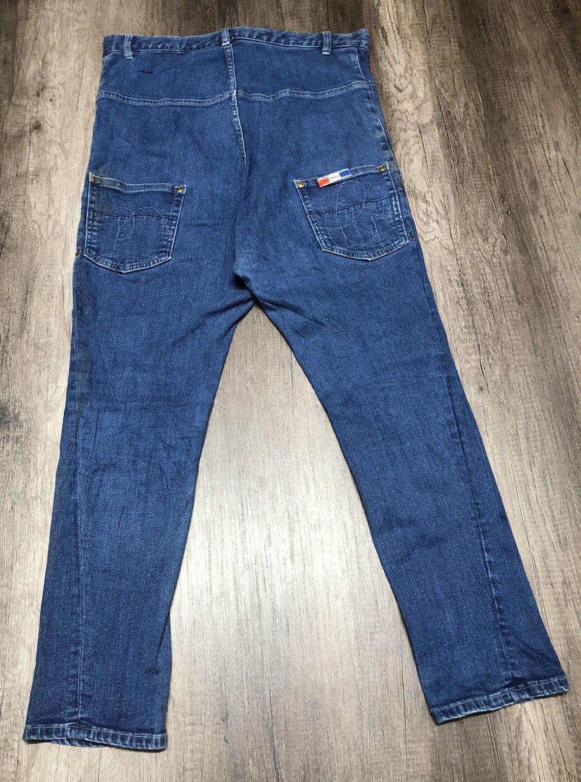 Issey Miyake × Vintage × mercibeaucoup Vintage Mercibeaucoup Issey Miyake Jeans Size 33" - 15 Thumbnail