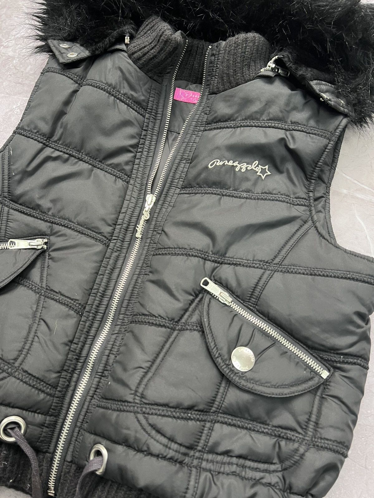 Hysteric Glamour × If Six Was Nine 2000s Avant Garde If Six Was Nine Style VEST fur Size US S / EU 44-46 / 1 - 5 Thumbnail