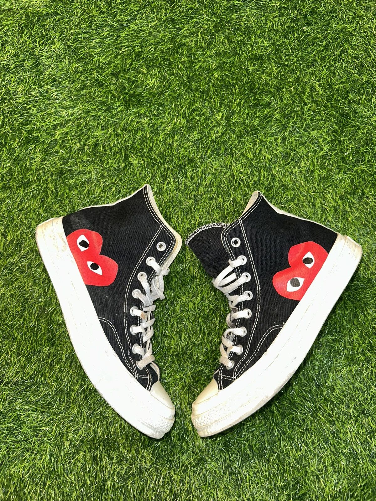 Comme des Garcons × Converse Cdg Comme Des Garçons Heart Converse Size 8 Size US 8 / EU 41 - 2 Thumbnail